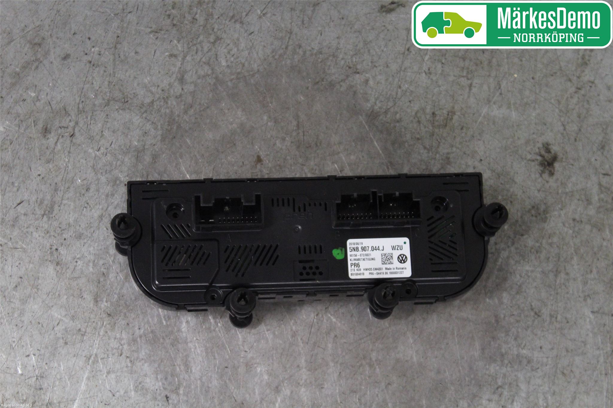 Volkswagen VW TIGUAN 16-24 Varmeapparat Panel(Regulering)
