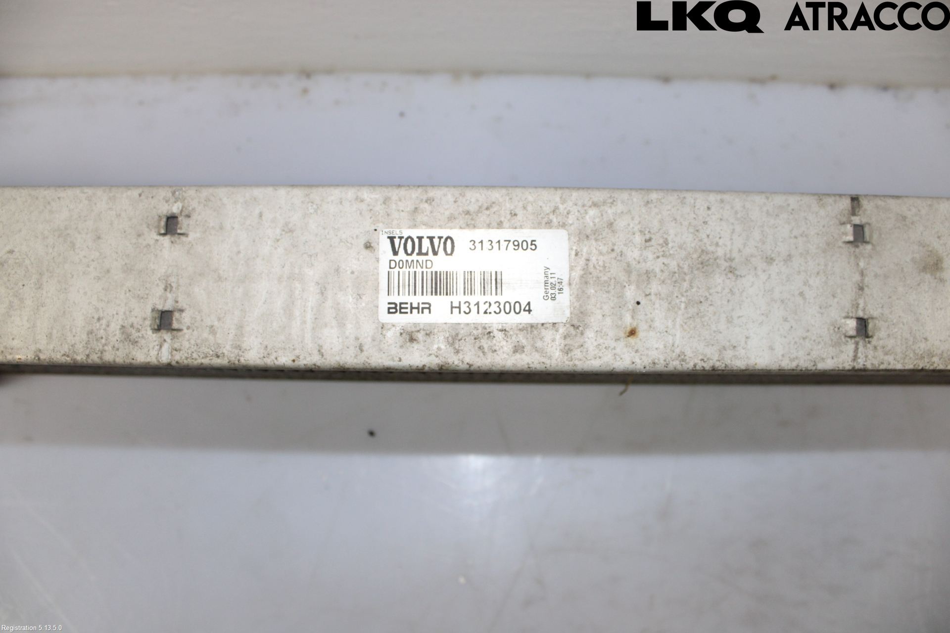 Volvo S40 08-12 Intercooler Radiator