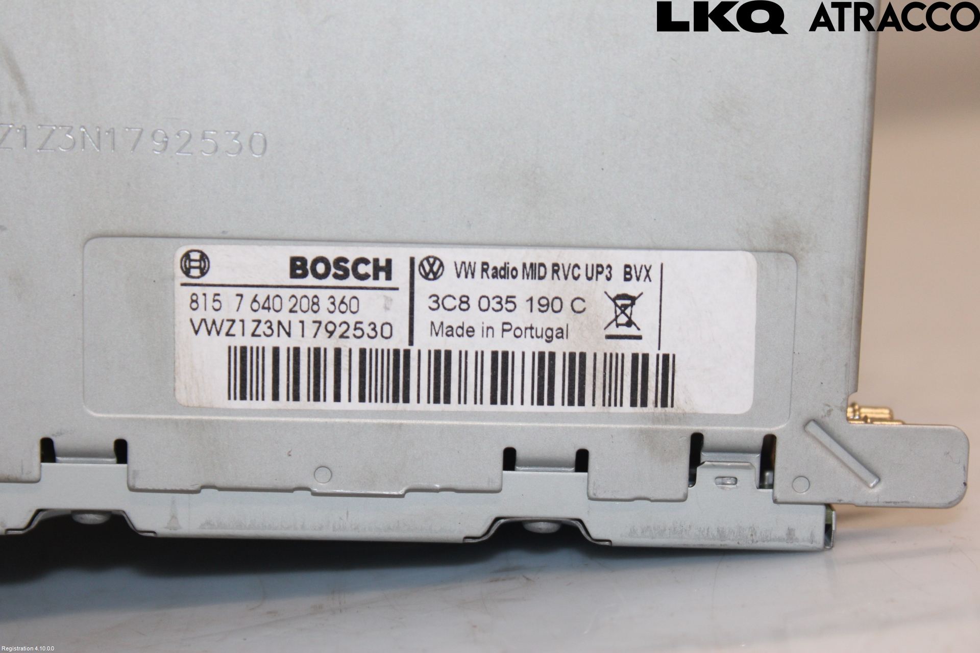 Volkswagen VW PASSAT 11-14 Stereo Radio Med Cd