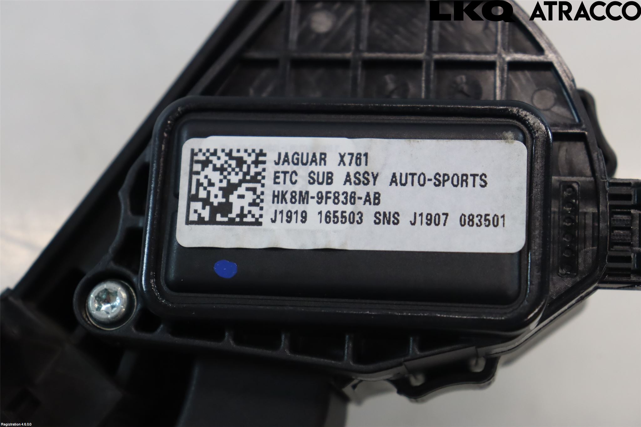 Jaguar F-PACE Gasspedal