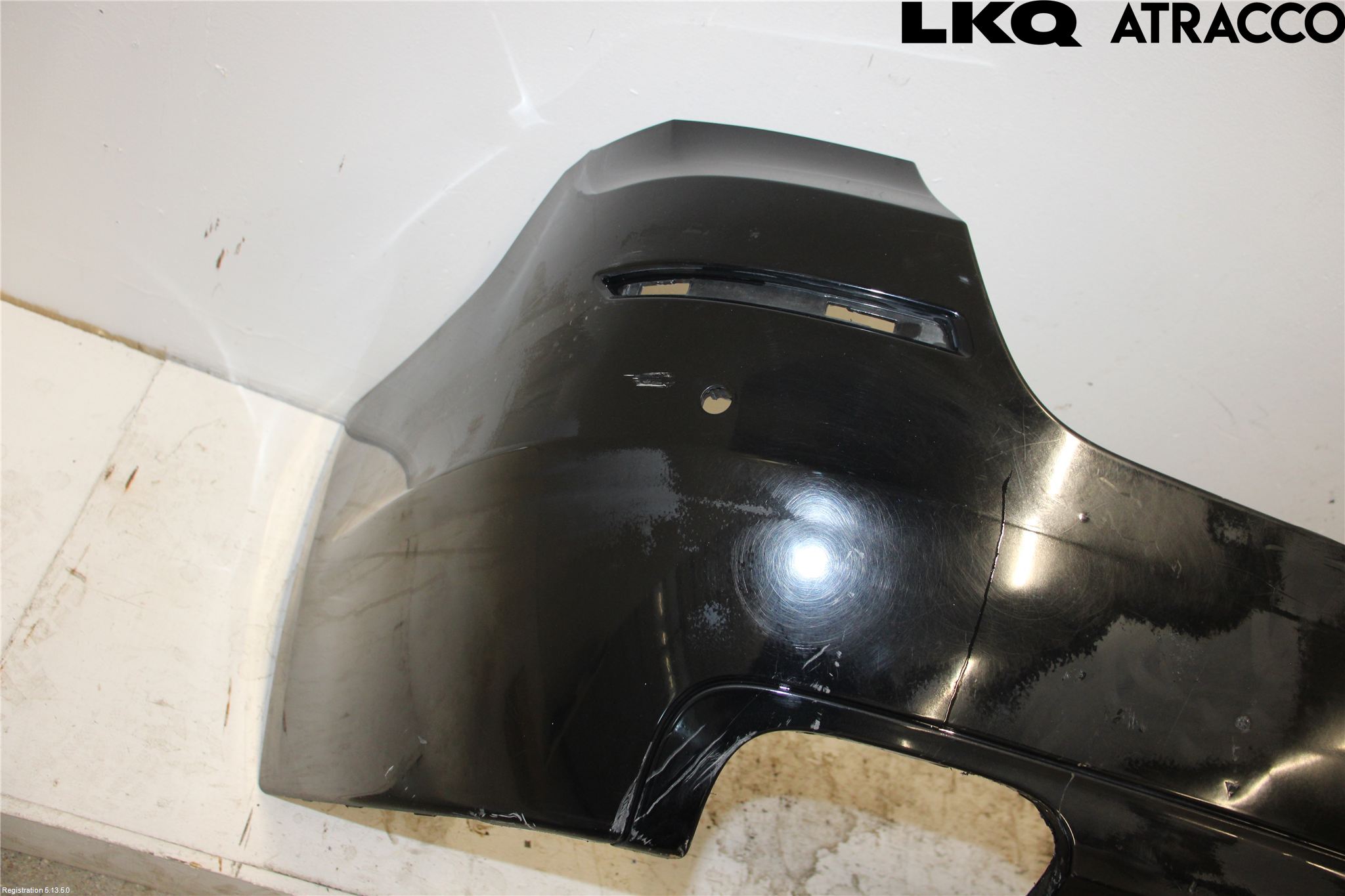 BMW 5 F10/F11/F18 09-17 Støtfanger Bak Overtrekk