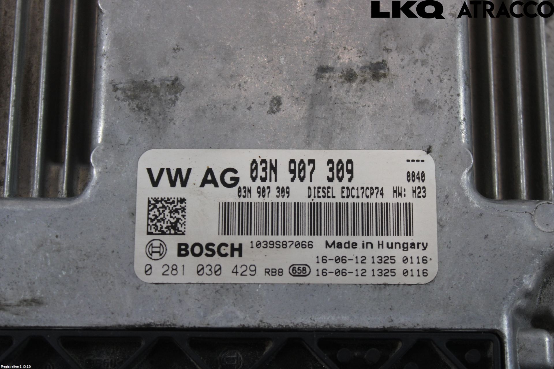 Volkswagen VW PASSAT 15-19 Styreenhet Dieselpumpe