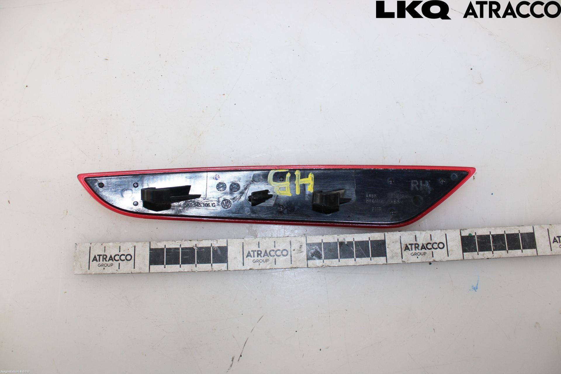 Volkswagen VW GOLF VI 09-13 Refleks Bak