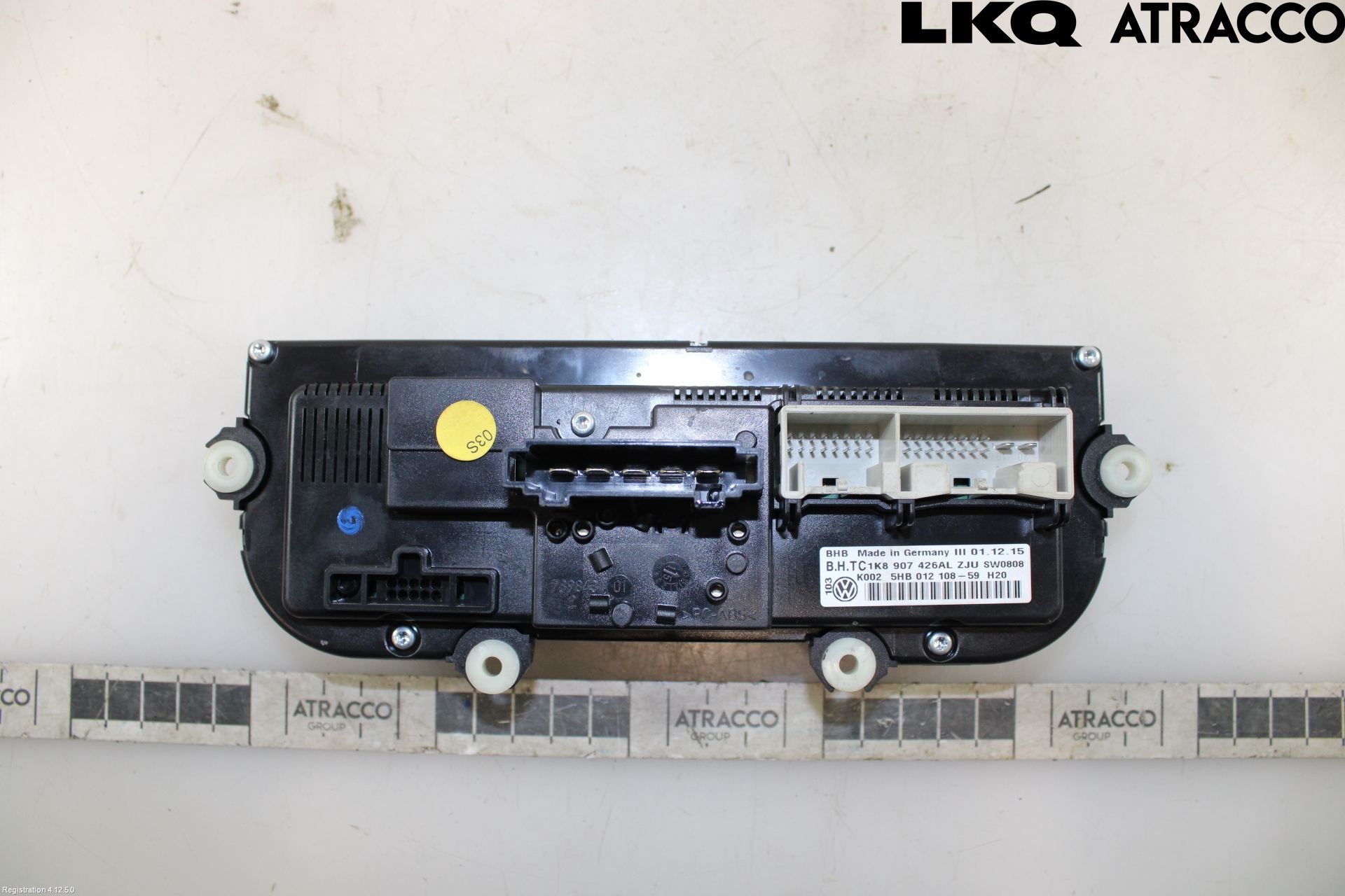 Volkswagen VW CADDY 16-20 Varmeapparat Panel(Regulering)