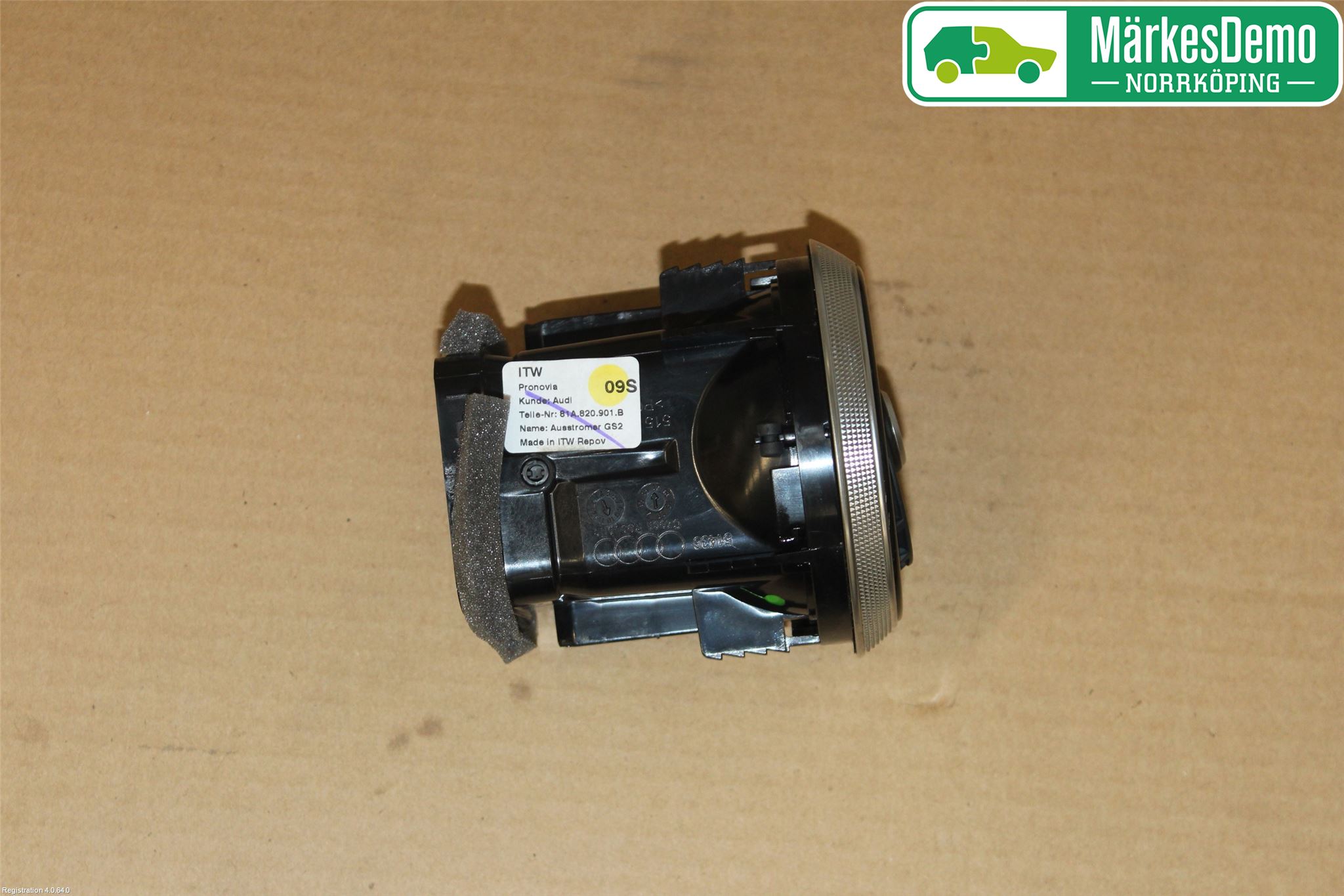 Audi A3/S3 8V 13-20 Dashbord Kanal - Dyse