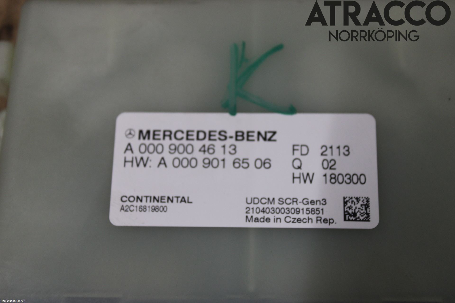 Mercedes-Benz MB CLA-KLASS (C118/X118) 19- Styreenhet Eksosrensing