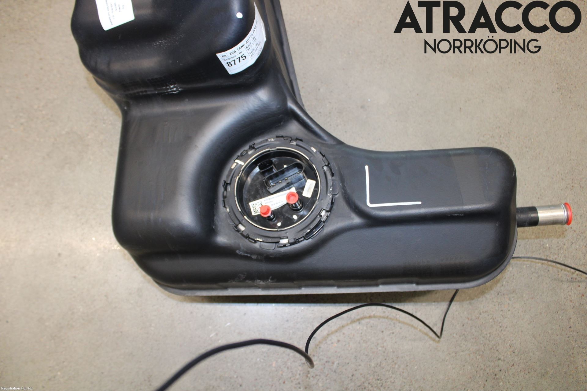 Audi R8 Drivstofftank Innsprøytning