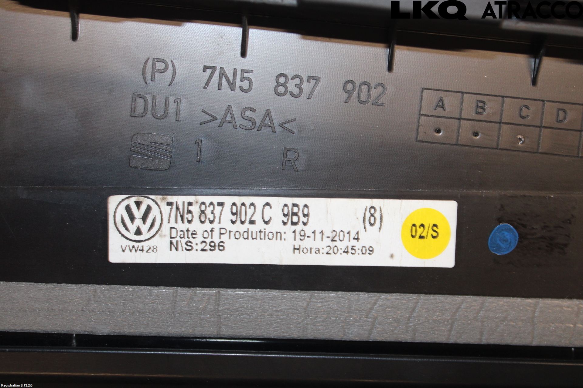 Seat ALHAMBRA 11- Dør Dekorlist Hf