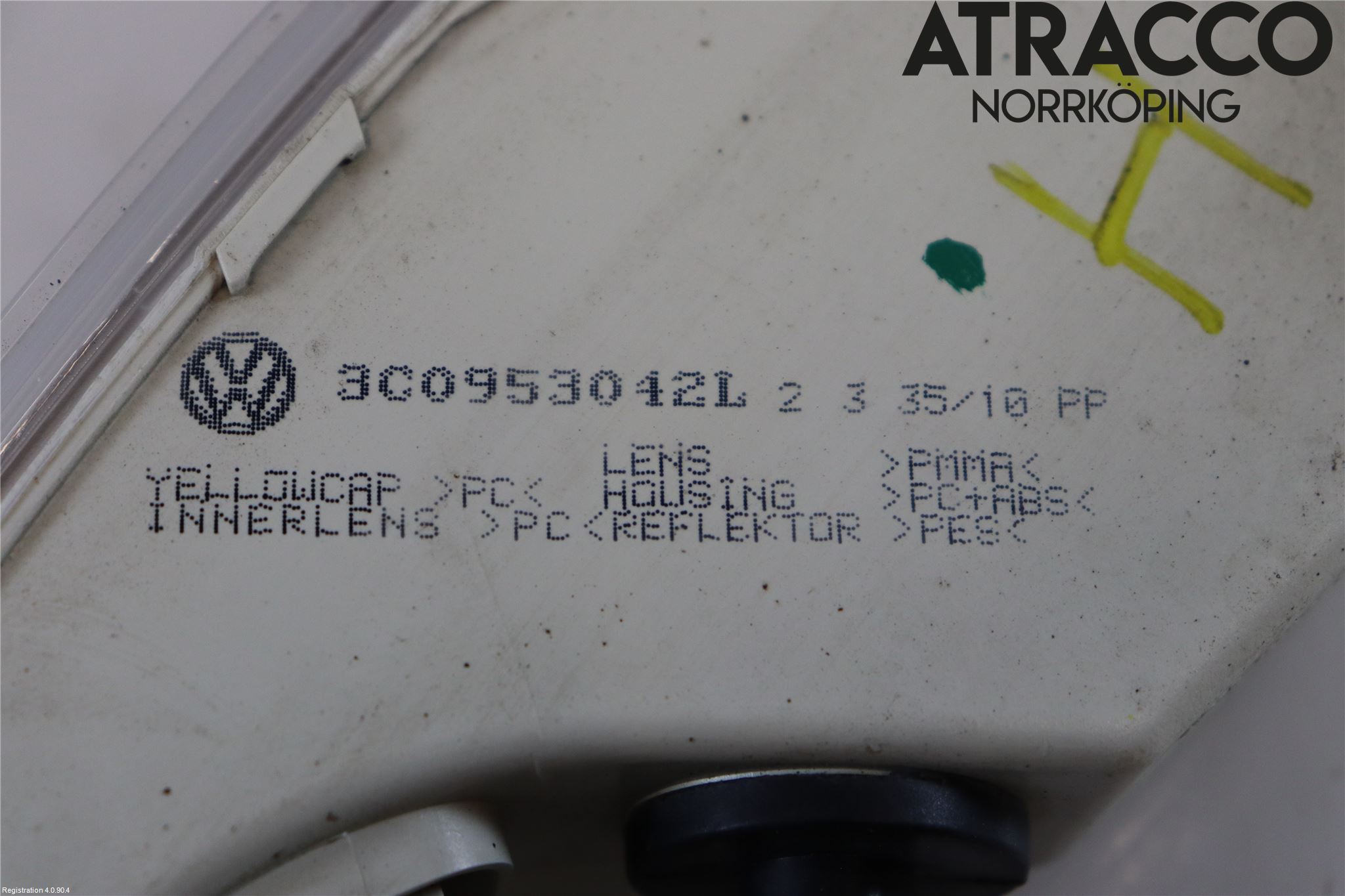 Volkswagen VW PASSAT 05-11 Blinklykt Foran Høyre