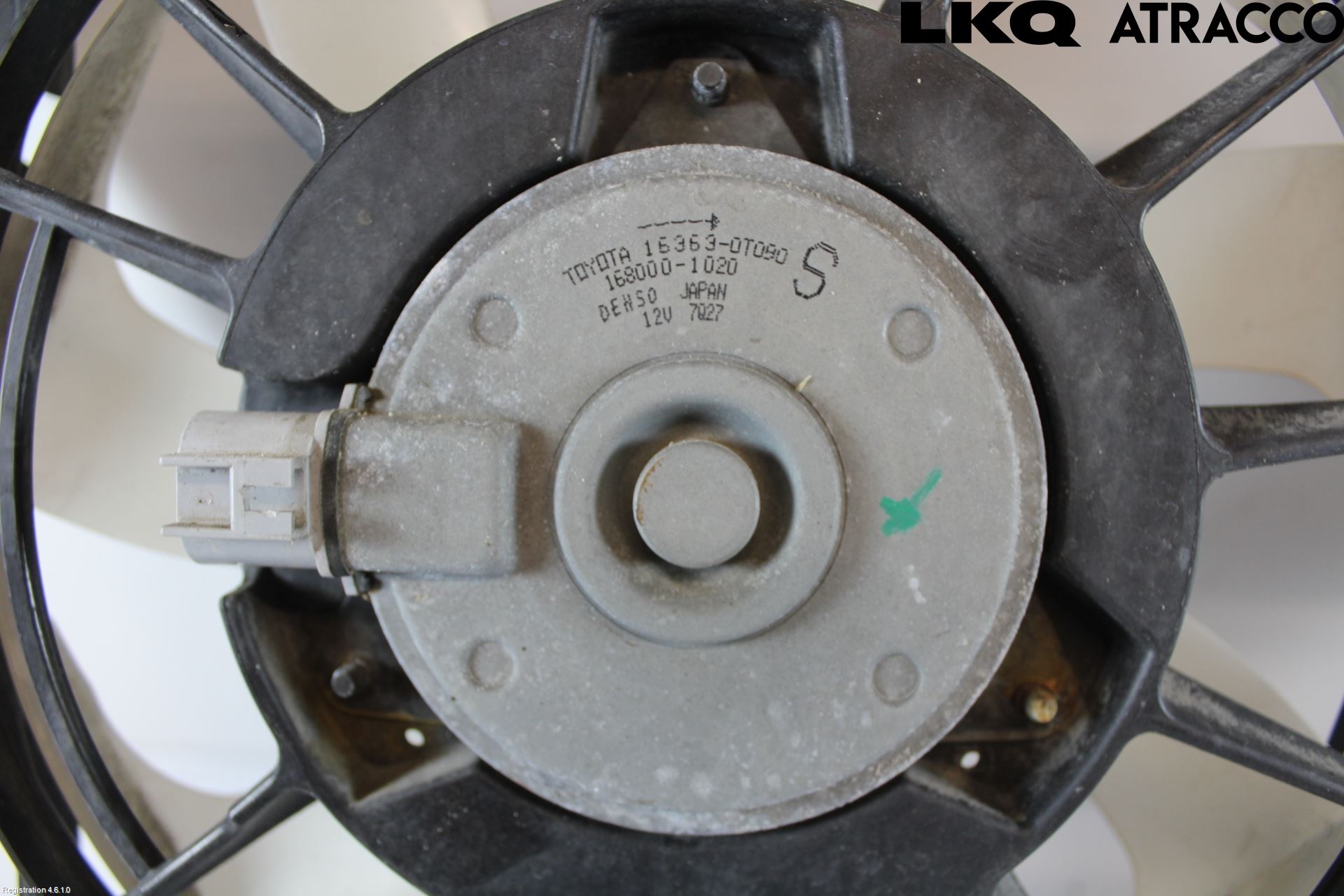 Toyota AURIS 13-19 Kjølevifte Elektrisk