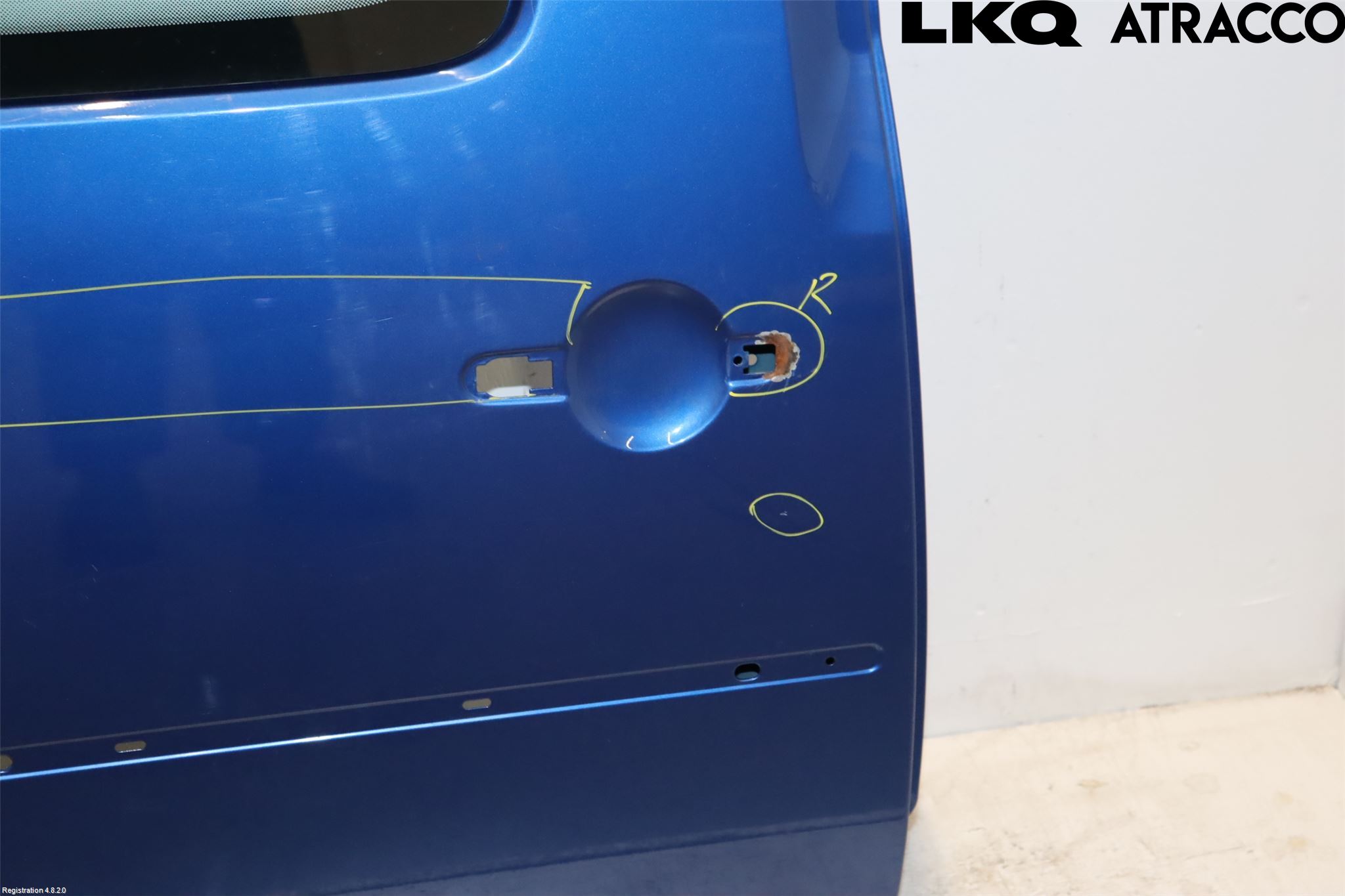 Volkswagen VW CADDY 11-15 Dør Skyvedør Venstre