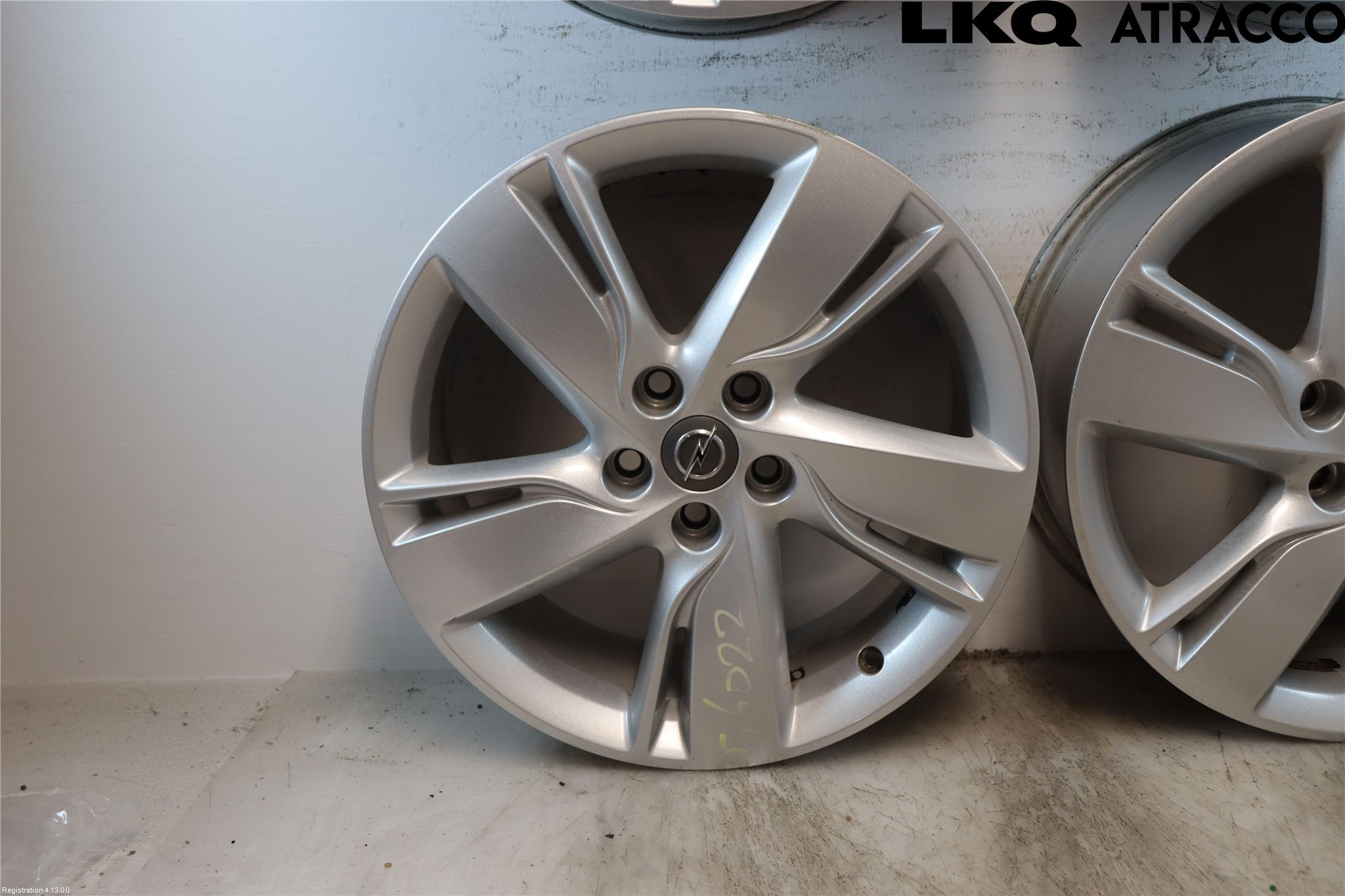 Opel ASTRA J 10-15 Felg Aluminium Sett 4Stk