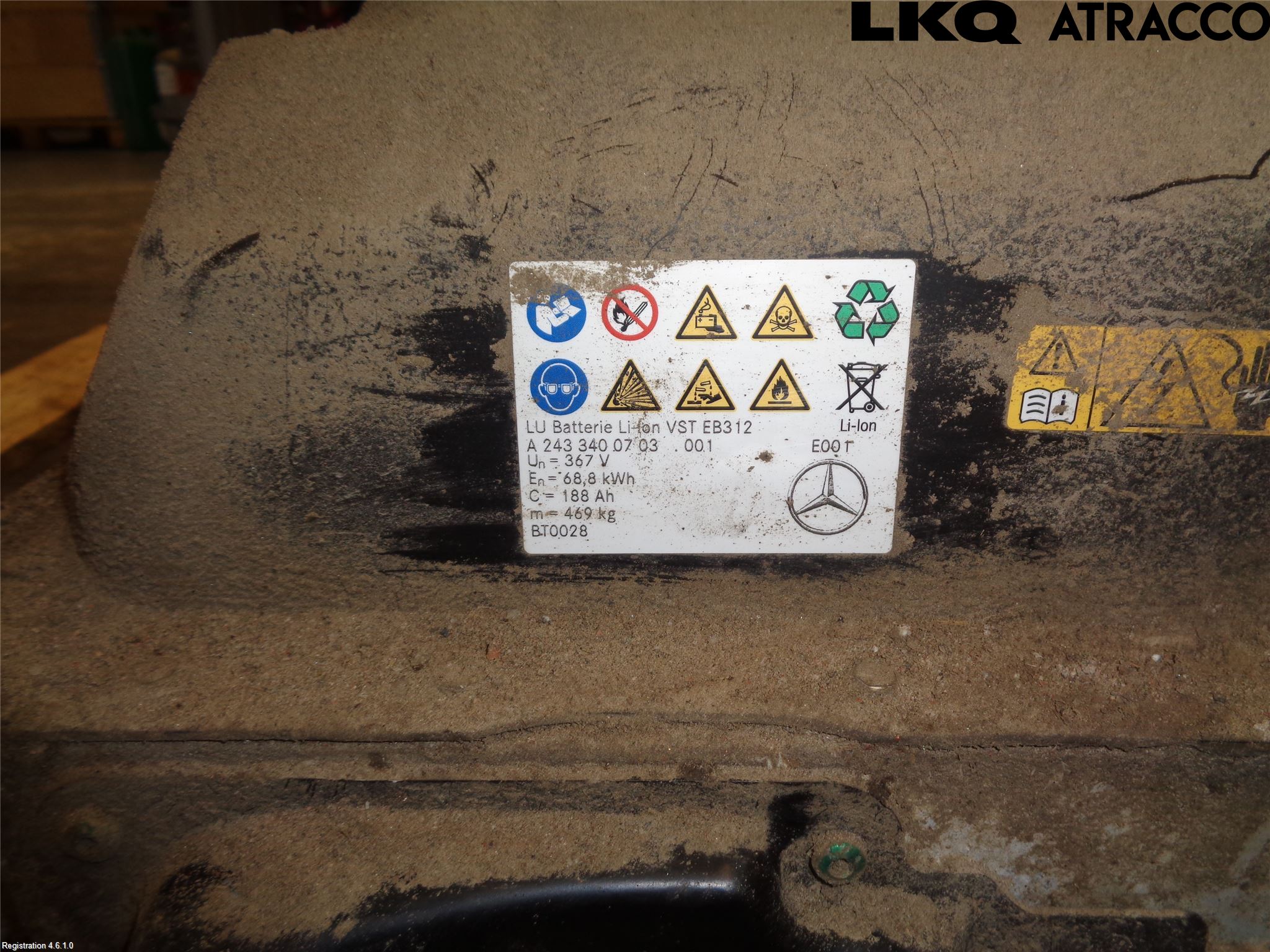 Mercedes-Benz MB EQB (X243) 22- Hybrid Batteri