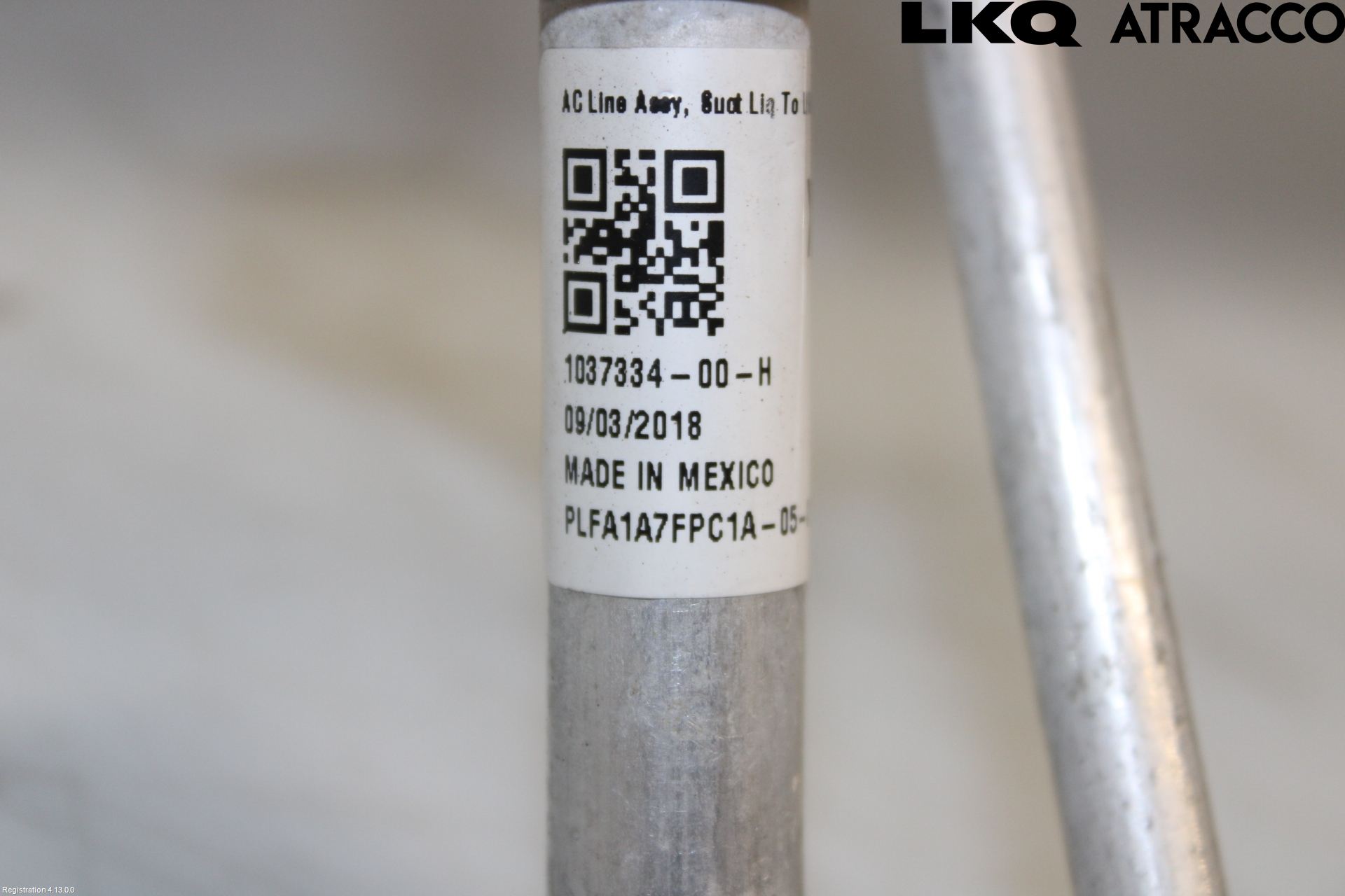 Tesla MODEL X 16- Varme Ac Slange - Rør