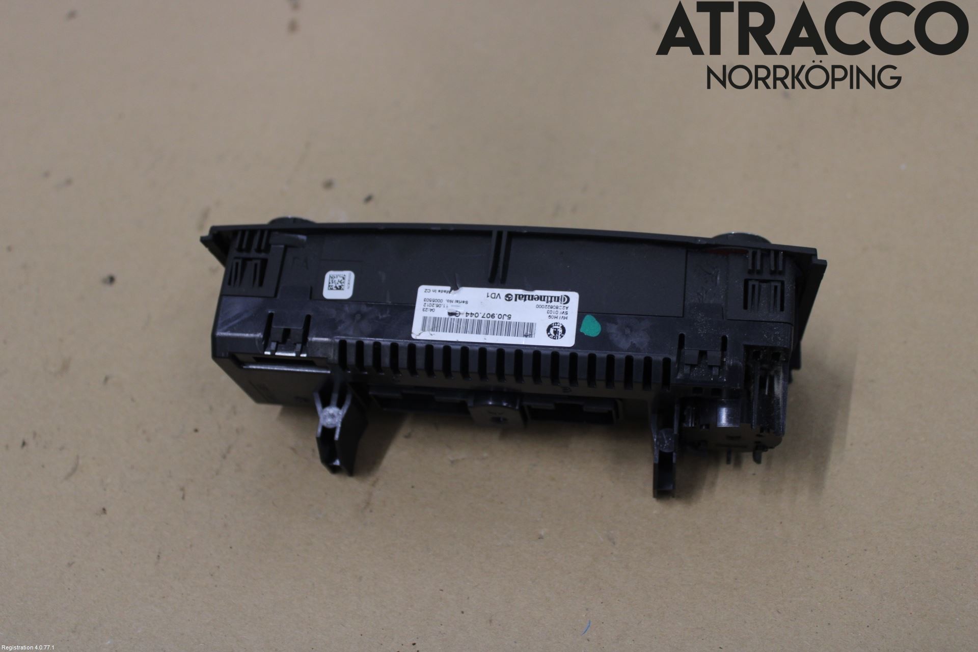Skoda FABIA 07-14 Varmeapparat Panel(Regulering)