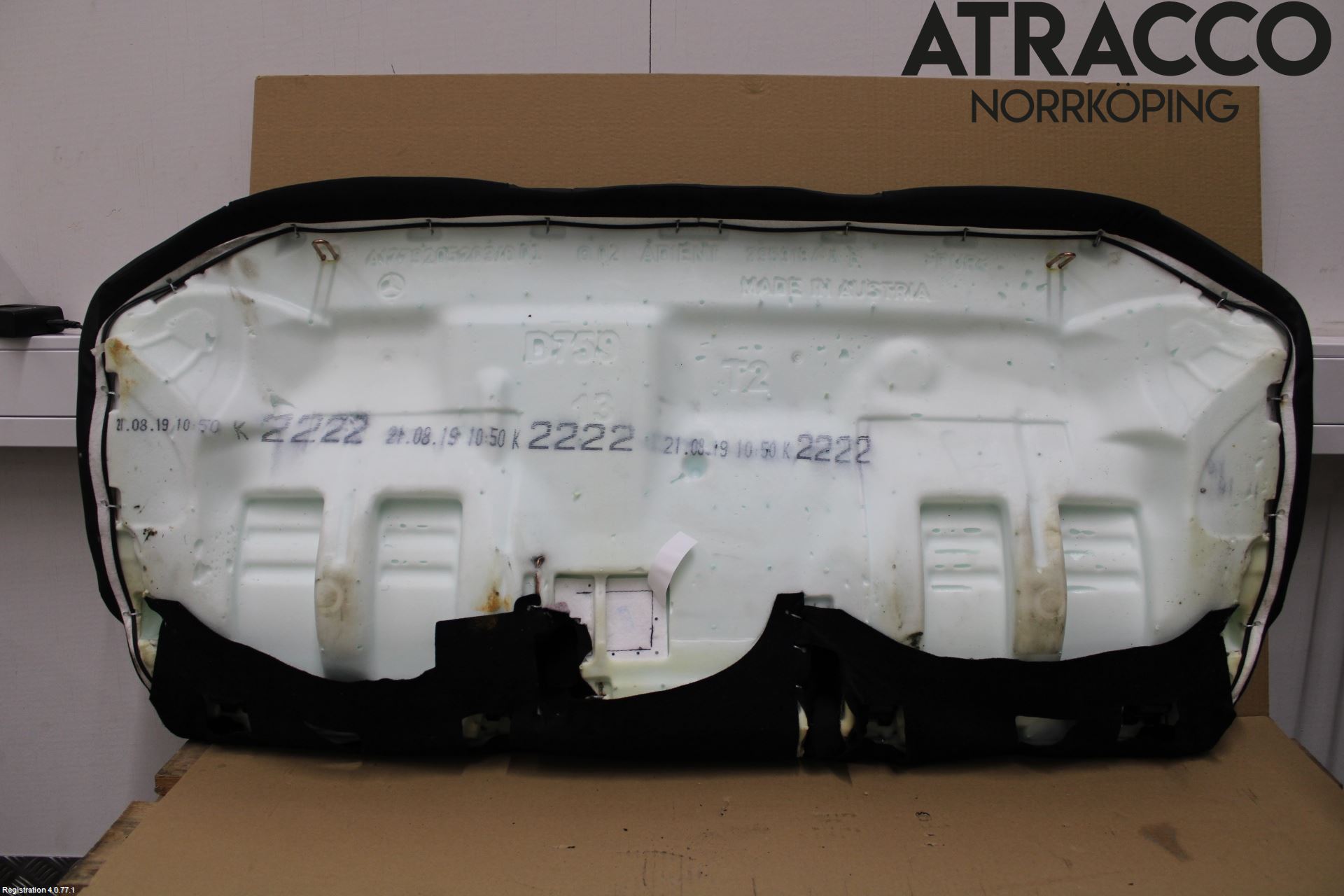 Mercedes-Benz MB CLA-KLASS (C118/X118) 19- Innr Sete Bak Sittepute