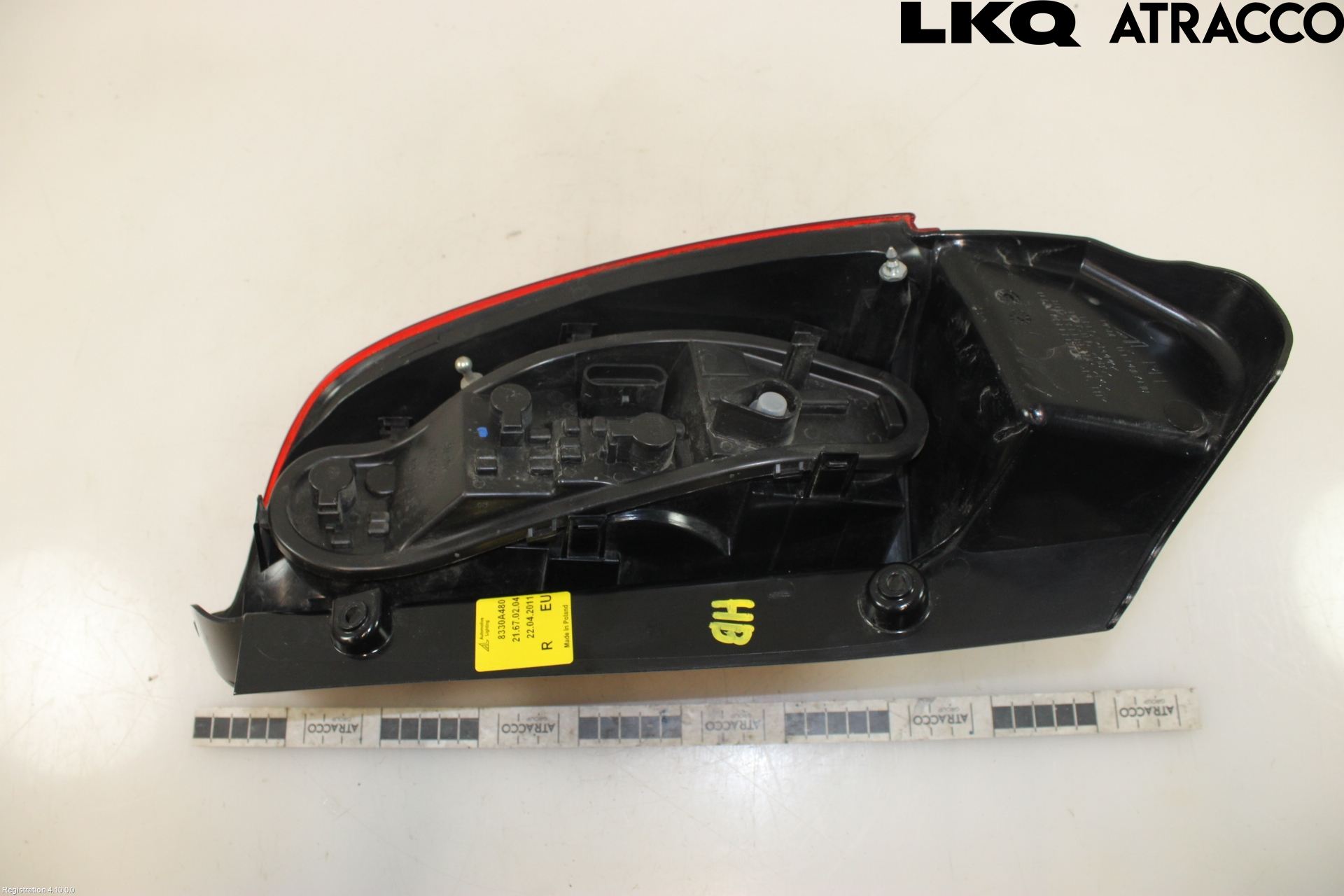 Mitsubishi COLT 09-13 Baklykt Høyre