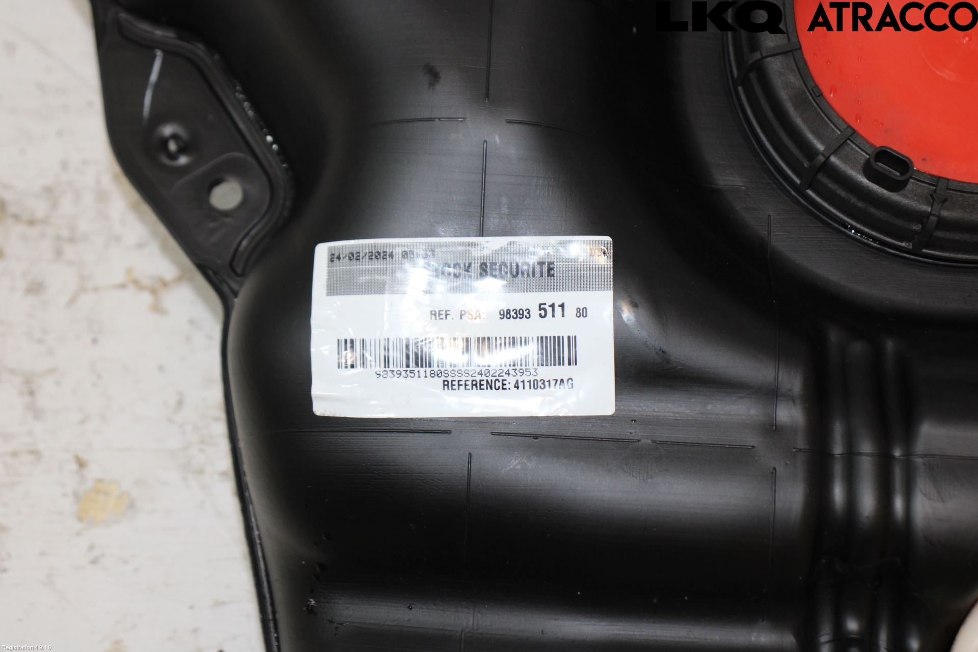 Opel MOKKA 21- Drivstofftank