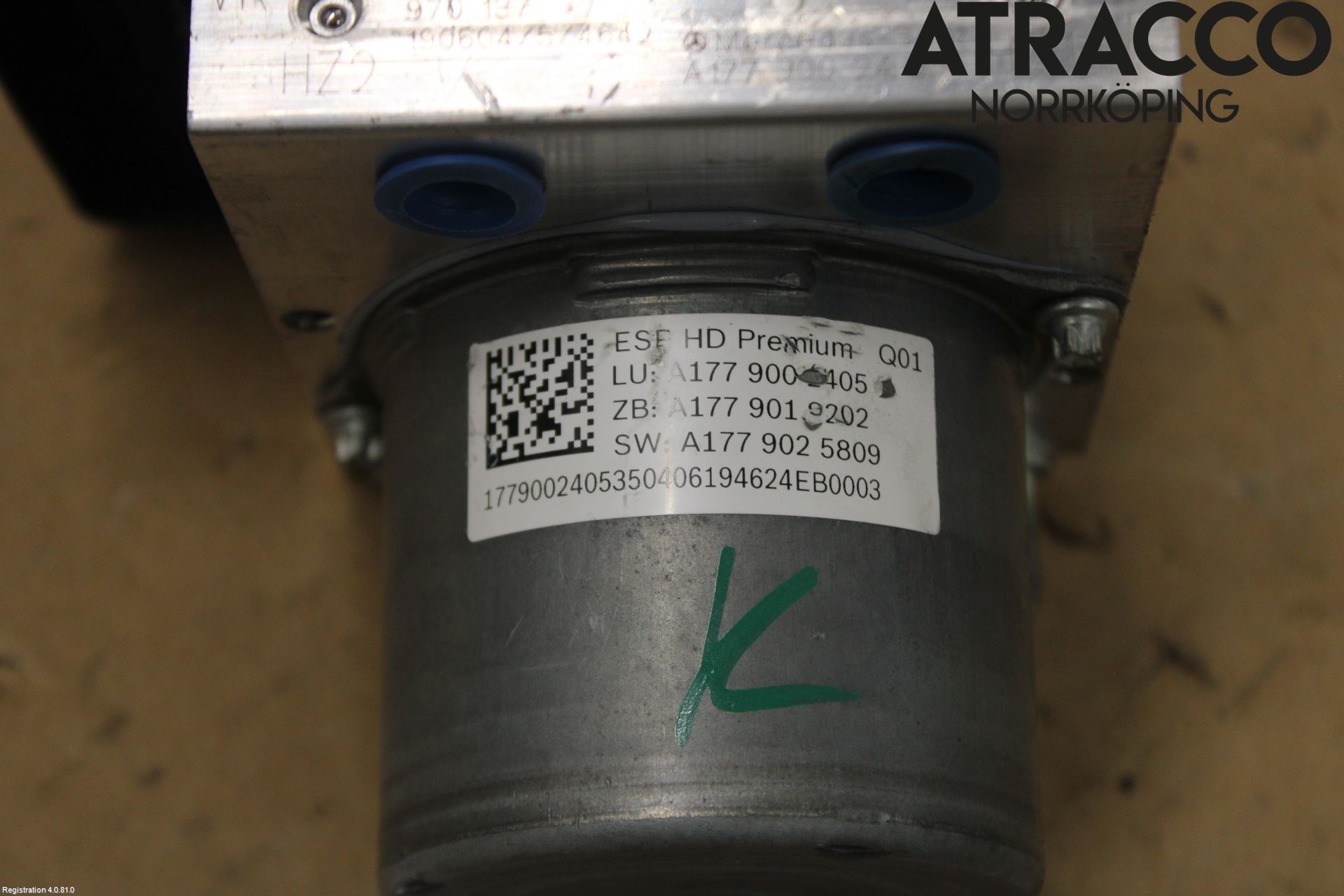 Mercedes-Benz MB CLA-KLASS (C118/X118) 19- Abs Hydraulikkaggregat