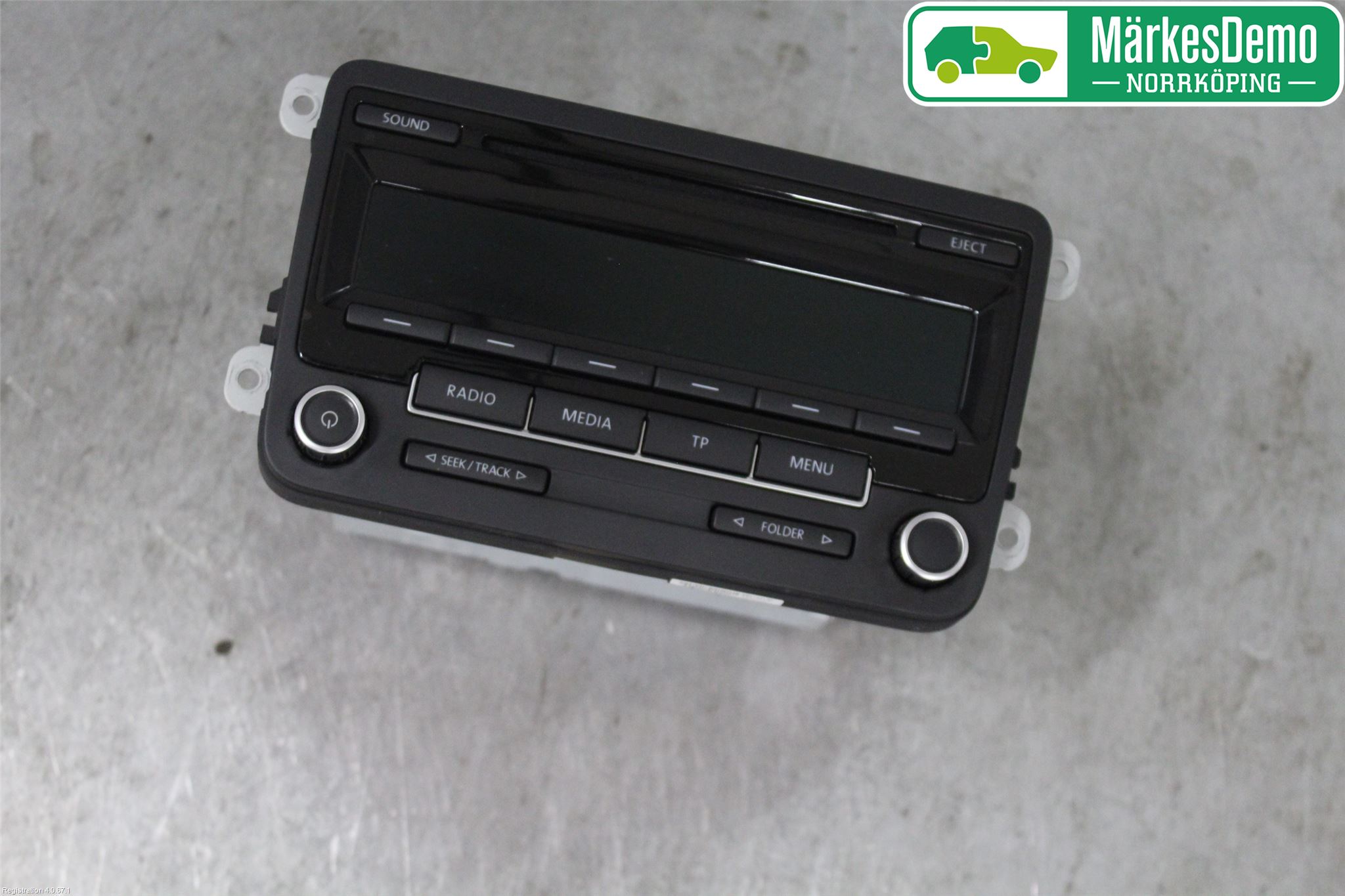 Volkswagen VW GOLF VI 09-13 Stereo Radio Med Cd
