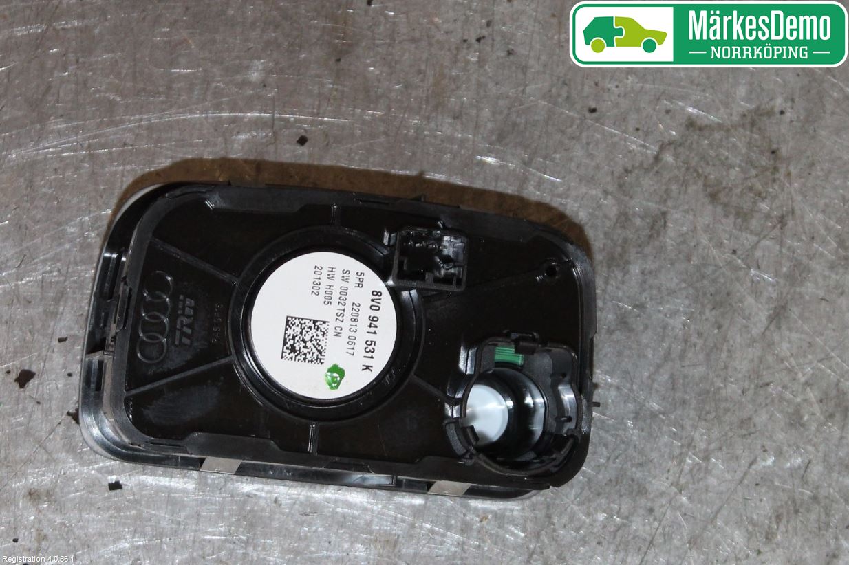 Audi A3/S3 8V 13-20 Bryter Hovedlys