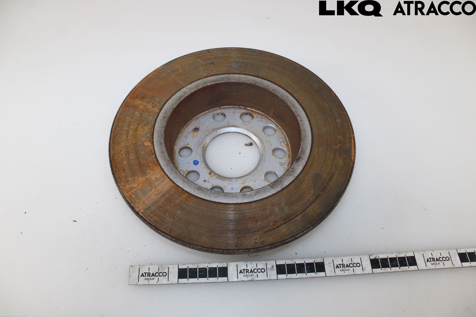 Volkswagen VW GOLF VI 09-13 Bremseskive Bak