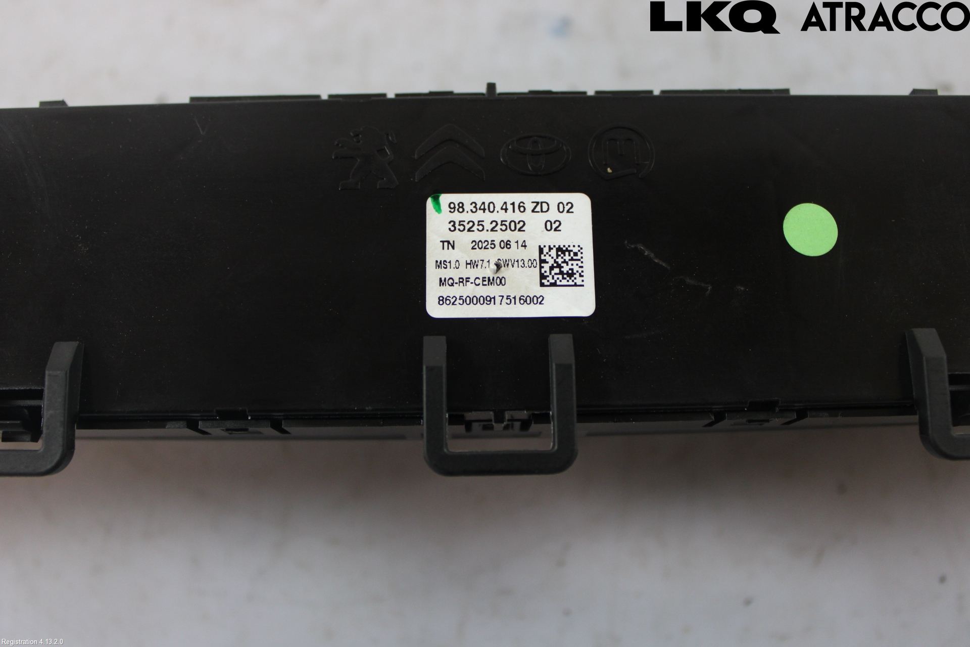 Toyota PROACE CITY 20- Varmeapparat Panel(Regulering)