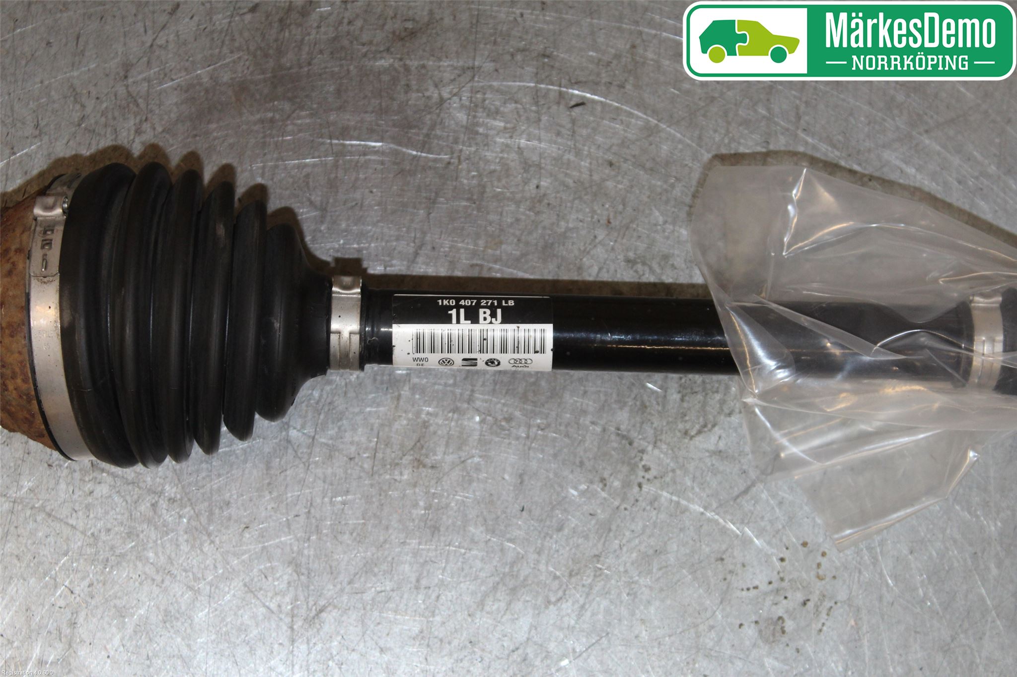 Volkswagen VW GOLF / E-GOLF VII 13-20 Drivaksel Foran Kompl Venstre