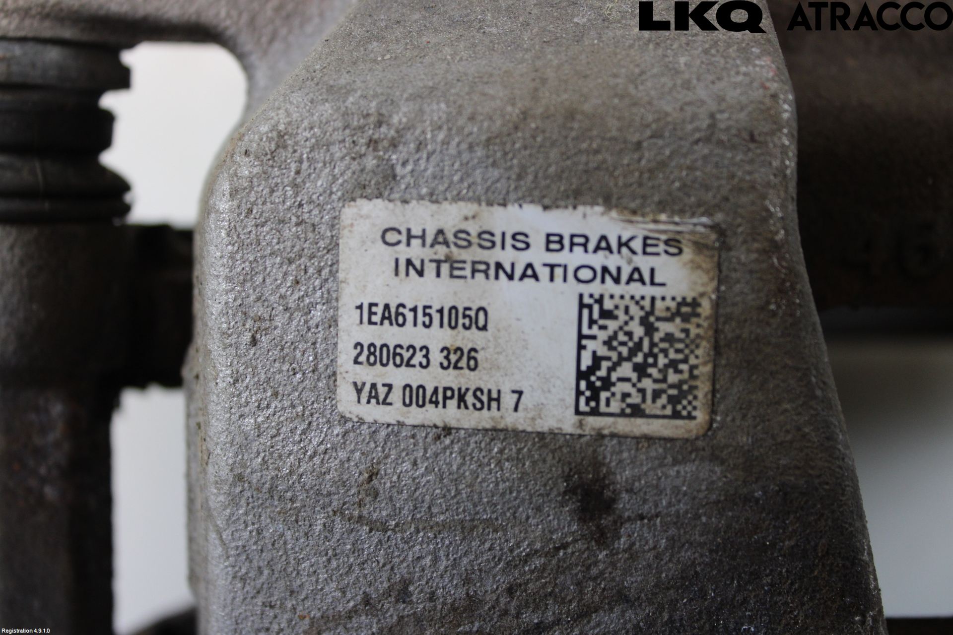 Volkswagen VW ID.4 21- Bremsecaliper Foran Venstre