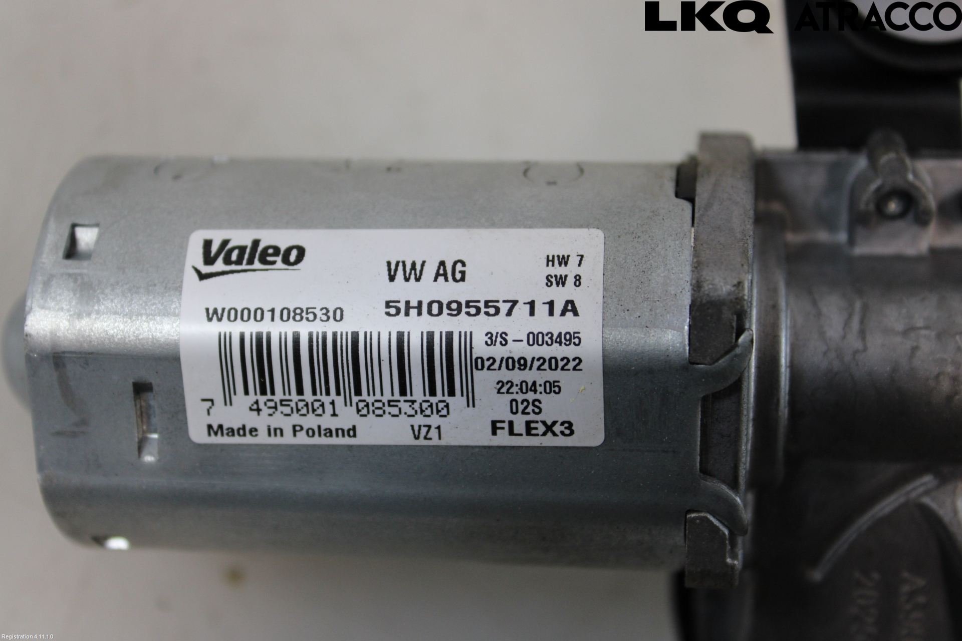 Volkswagen VW GOLF / E-GOLF VIII 20- Viskermotor Bakluke