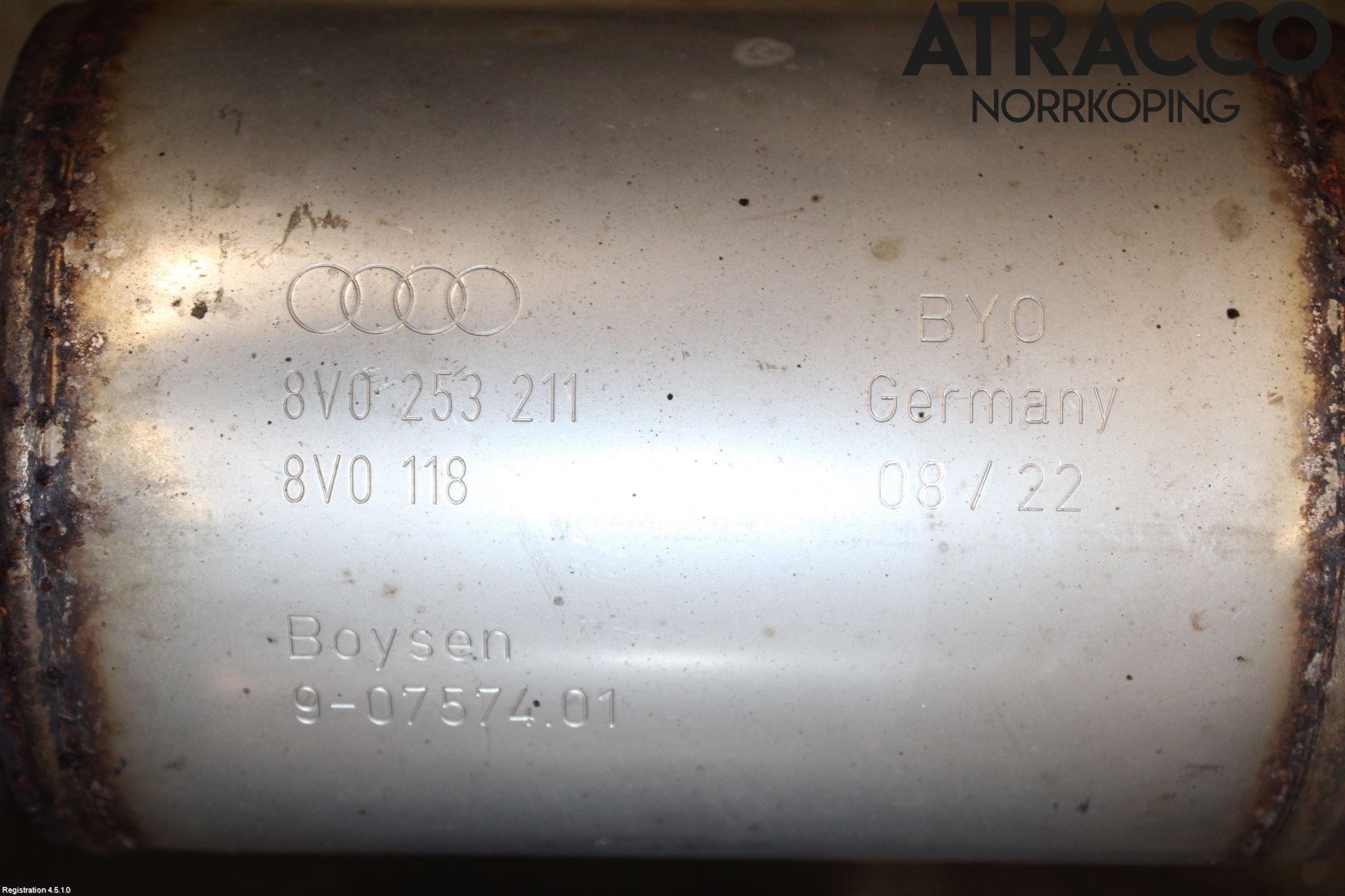Audi A3/S3 8Y 21- Eksos Halvsett