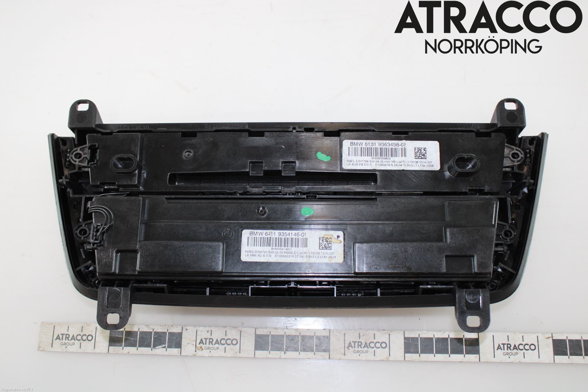 BMW 3 GT F34 13-19 Varmeapparat Panel(Regulering)