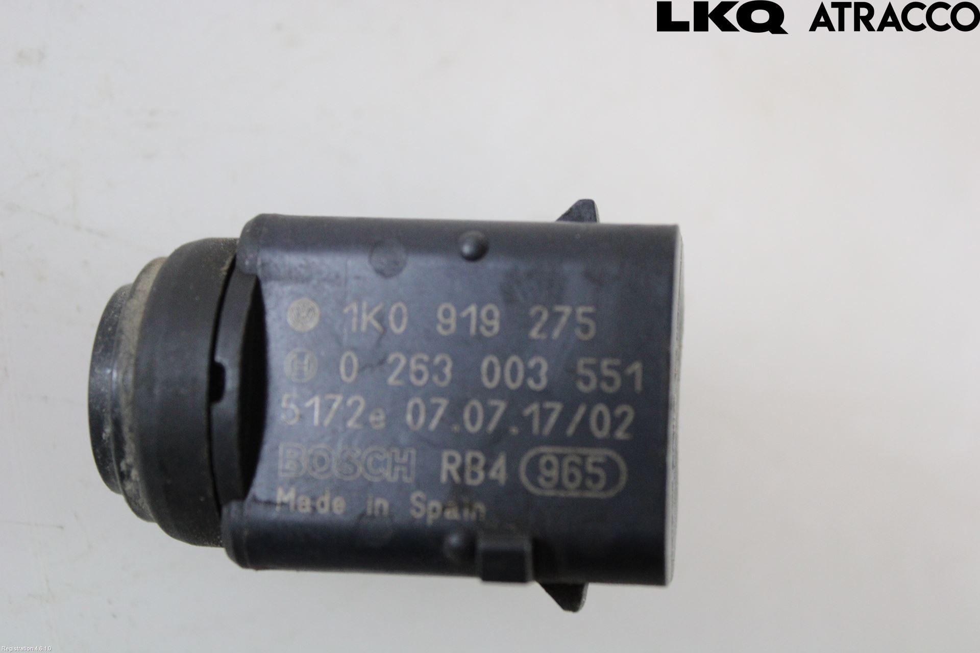 Volkswagen VW JETTA V 06-10 Sensor Ryggesensor