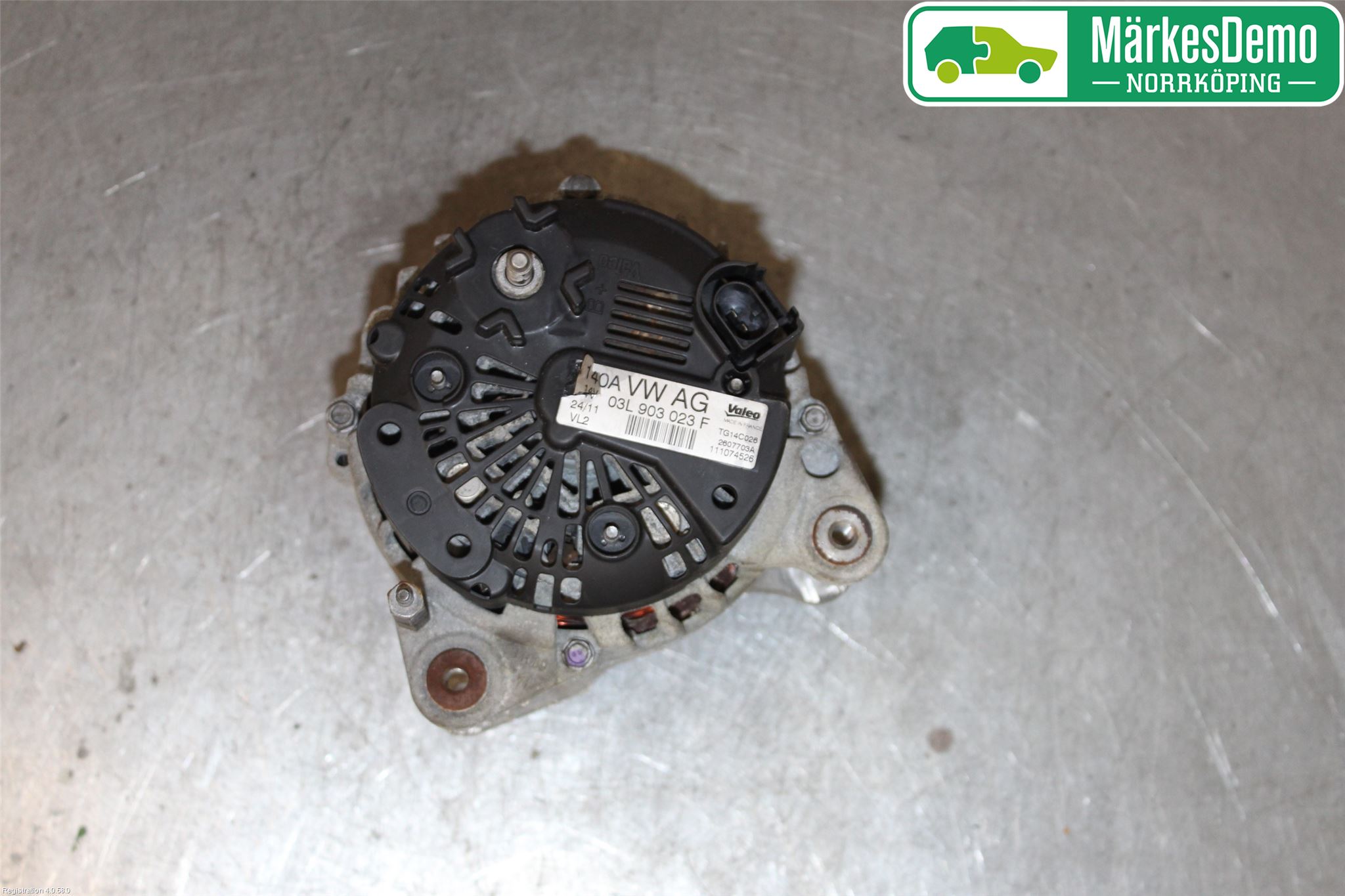 Volkswagen VW GOLF VI 09-13 Dynamo