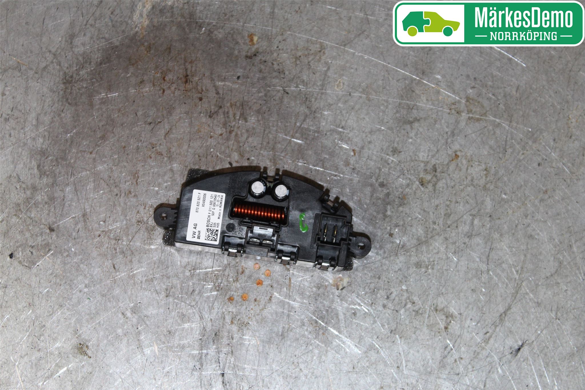 Audi A4 ALLROAD 09-16 Varmeapparat Viftemotstand