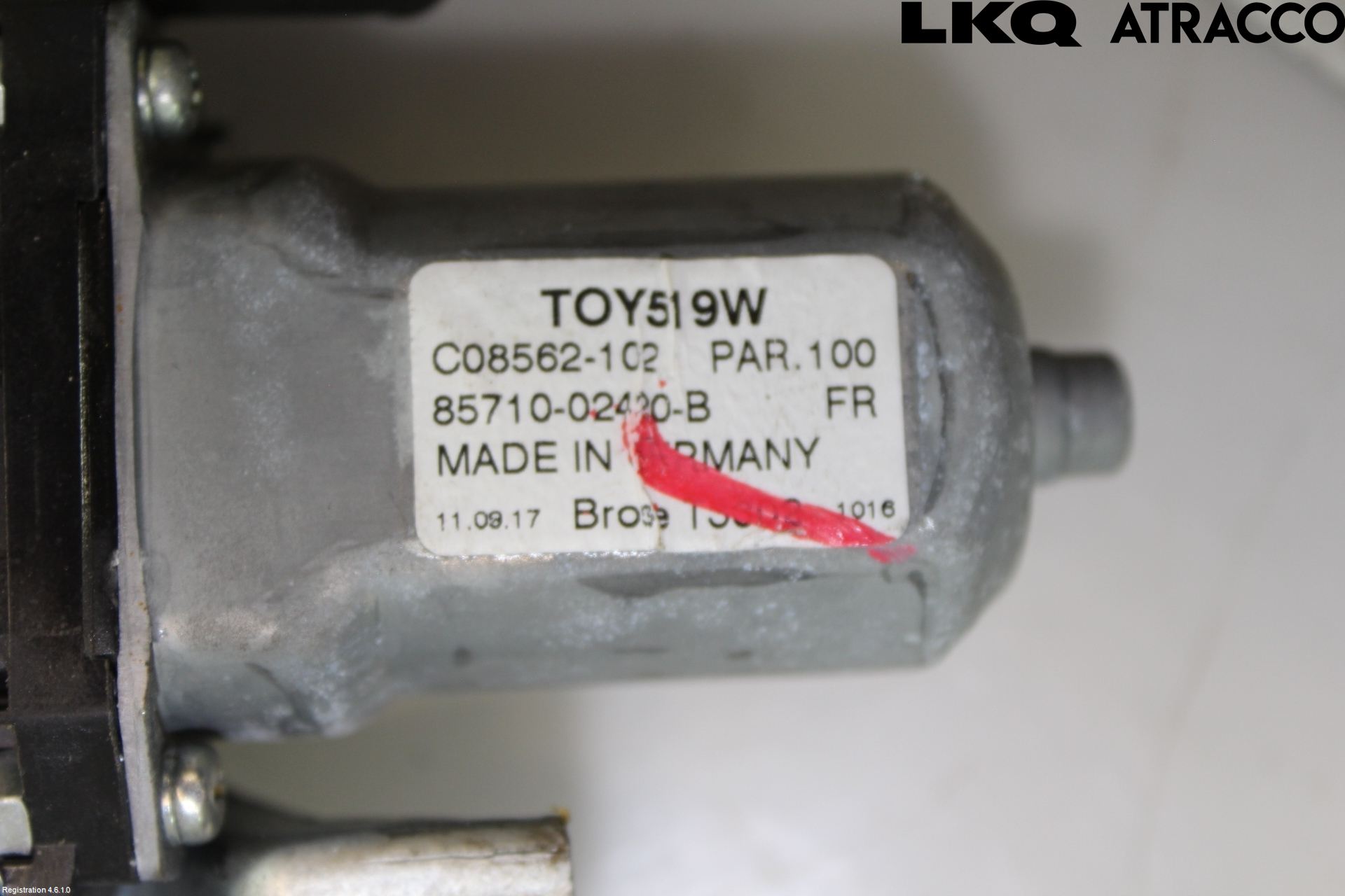 Toyota AURIS 13-19 Vindusheis El Komp
