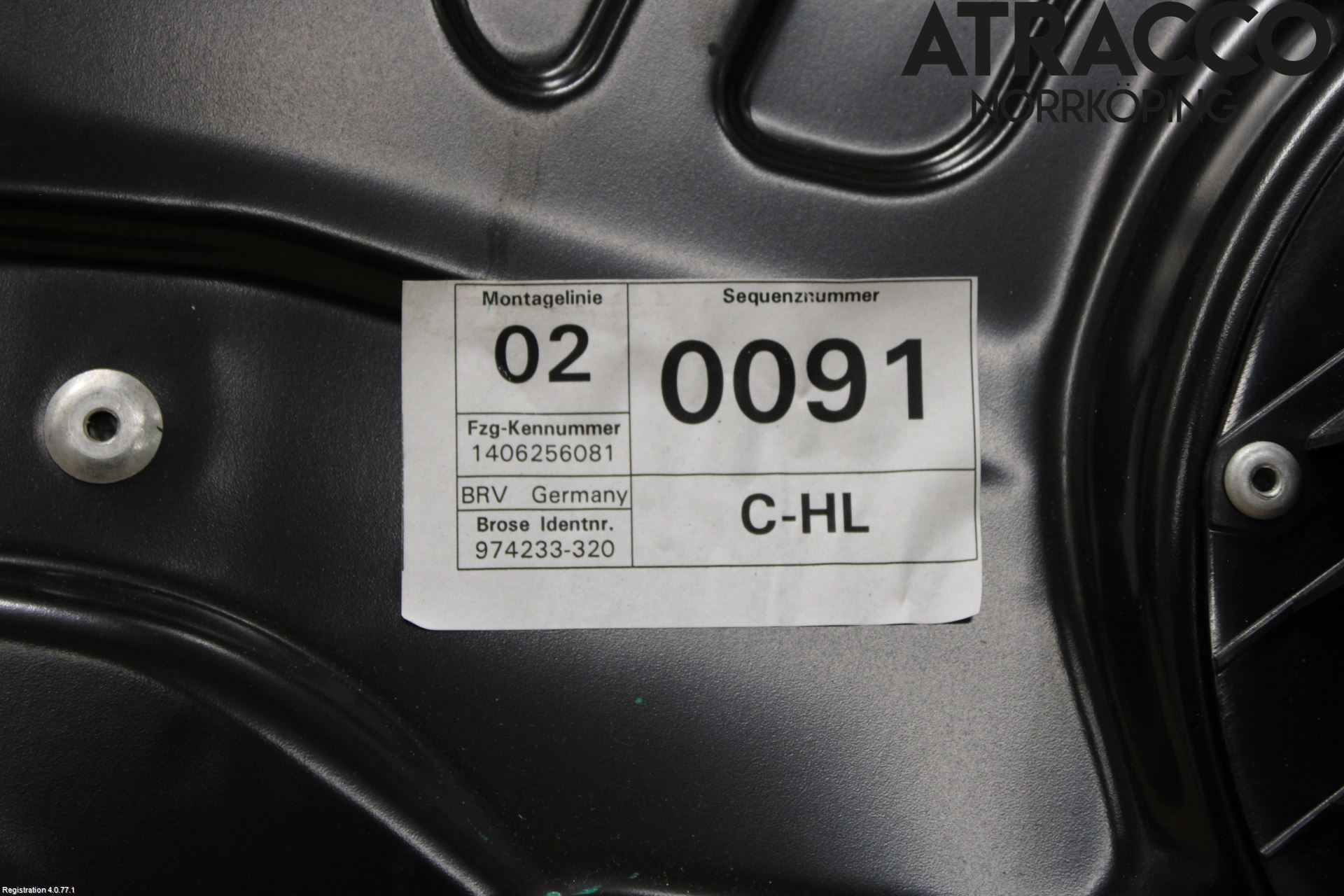 Volkswagen VW PASSAT 11-14 Vindusheis El Komp