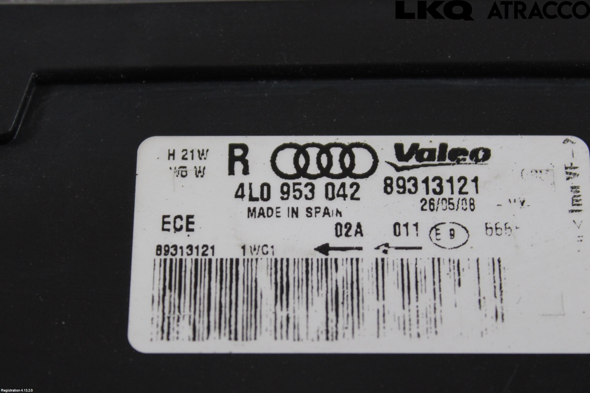 Audi Q7/SQ7 Blinklykt Foran Høyre