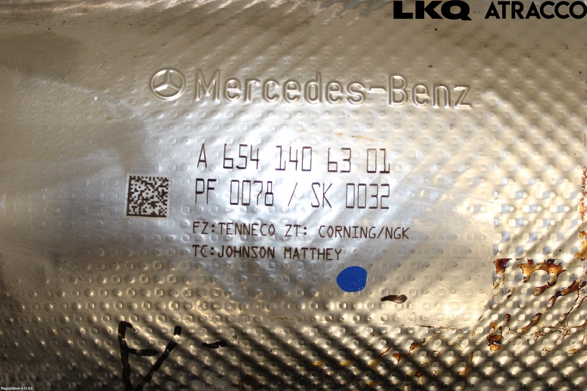 Mercedes-Benz MB C-KLASS (W206) 21- Eksos Partikketfilter