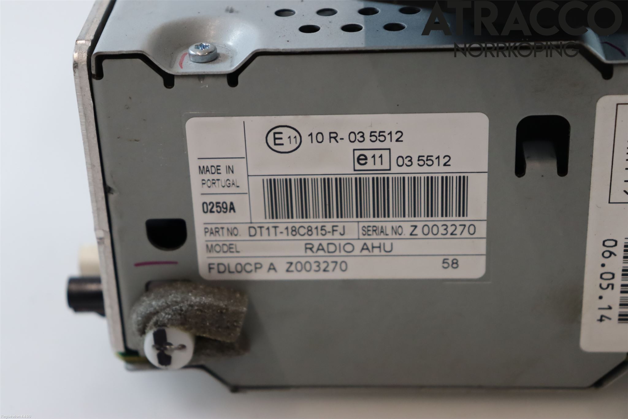 Ford TRANSIT/TOURNEO CONNECT 13-22 Stereo Radio Med Cd