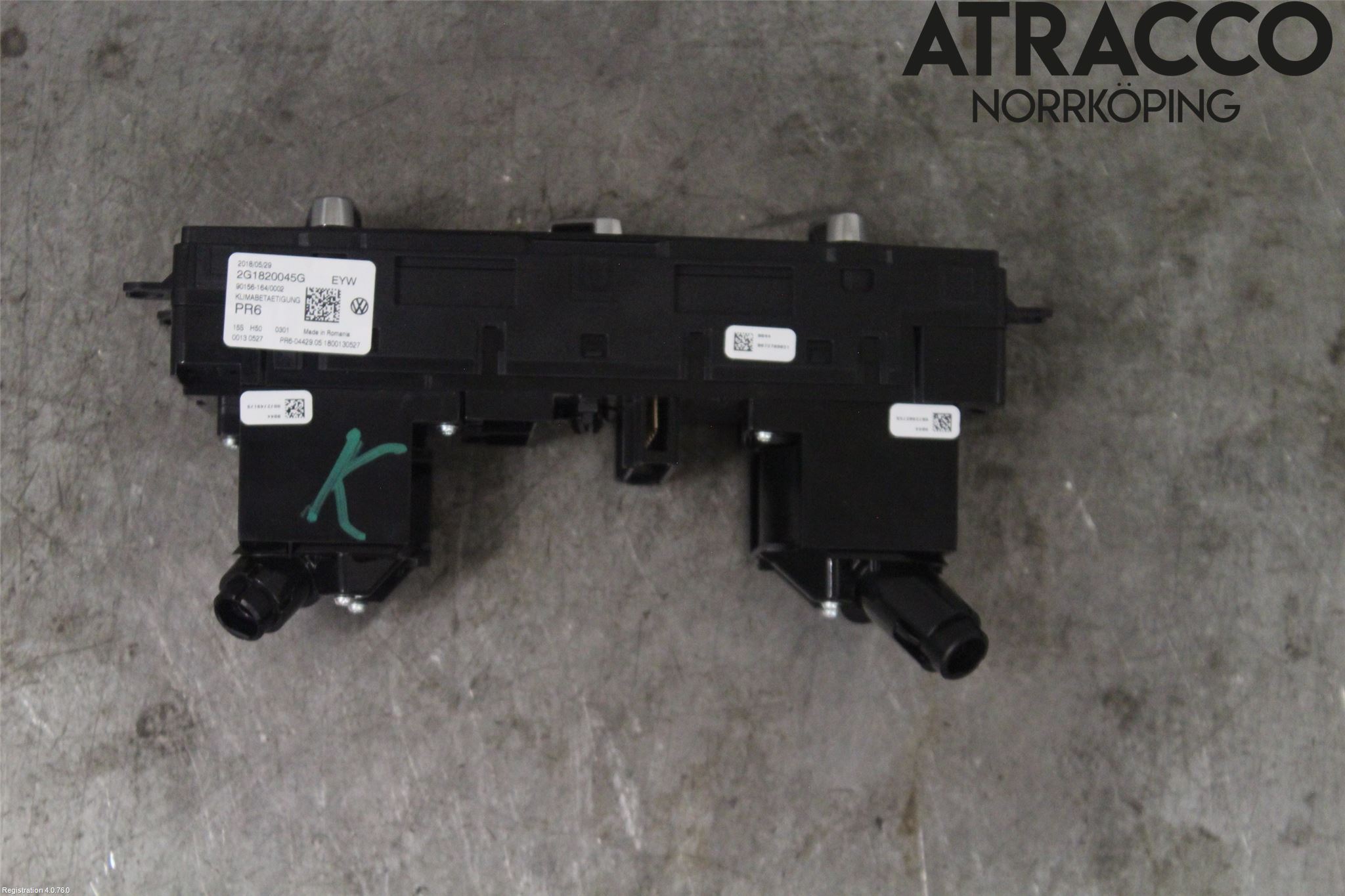 Volkswagen VW POLO VI 18->> Varmeapparat Panel(Regulering)