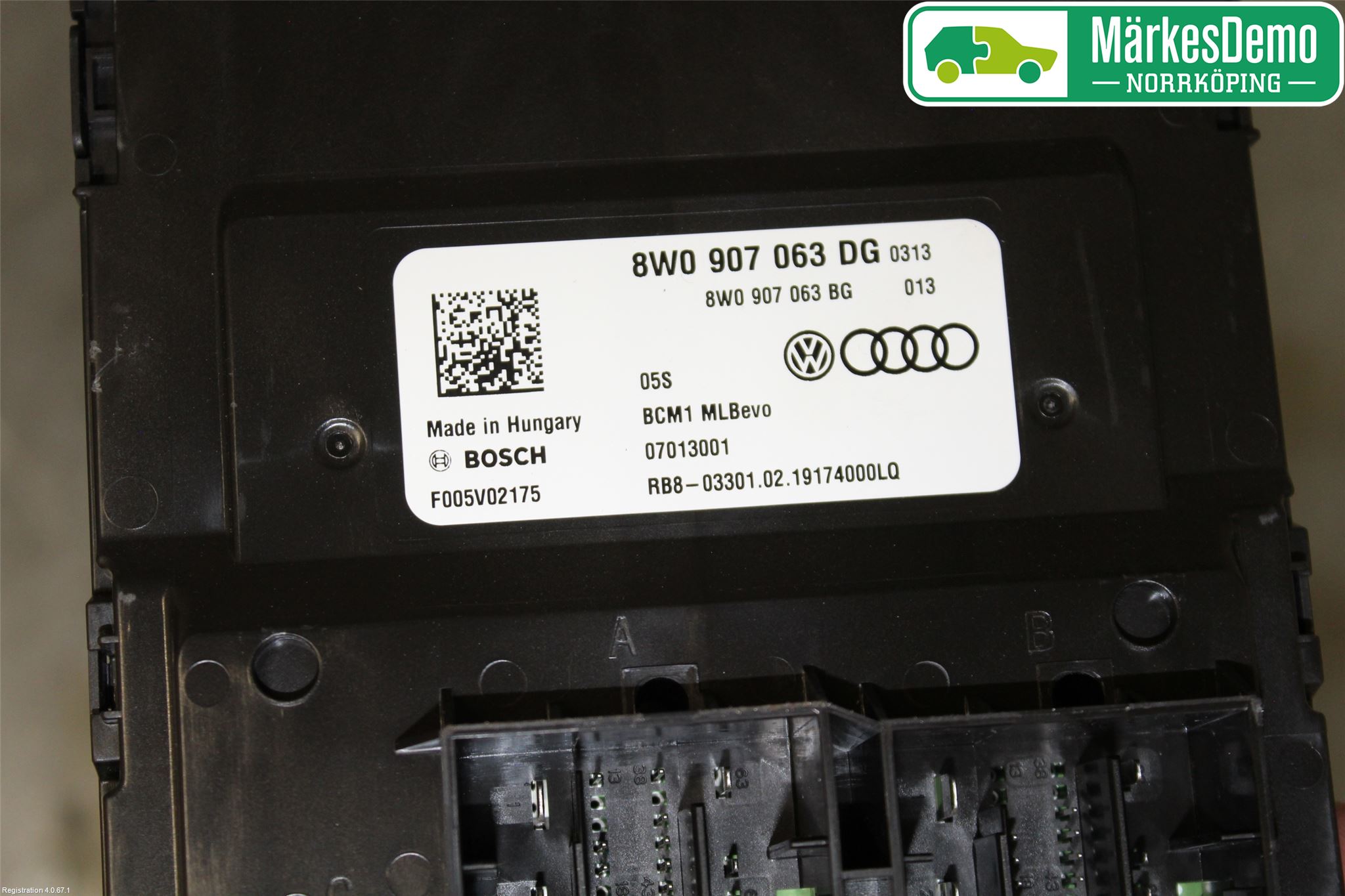 Audi A4/S4 B9 16-19 Styreenhet Klima