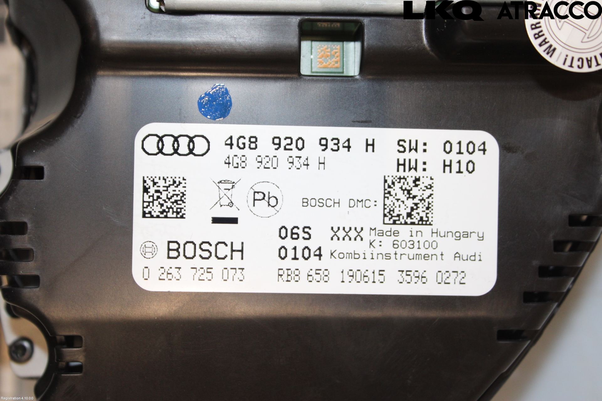 Audi A6/S6 4G 11-18 Instr Kombinert