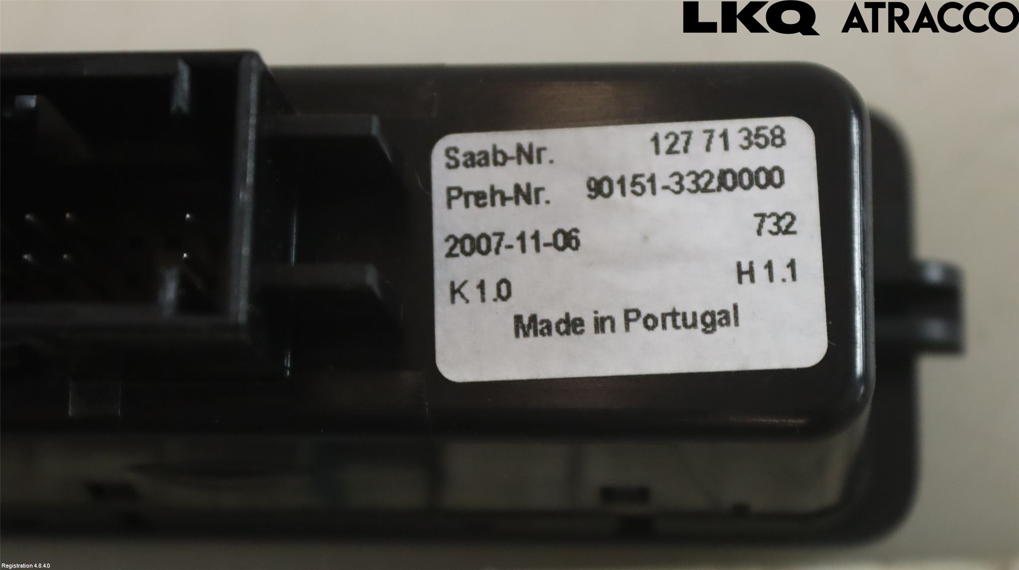 Saab 9-3 VER2/VER3 08-15 Bryter Dashbord Lys Dimming