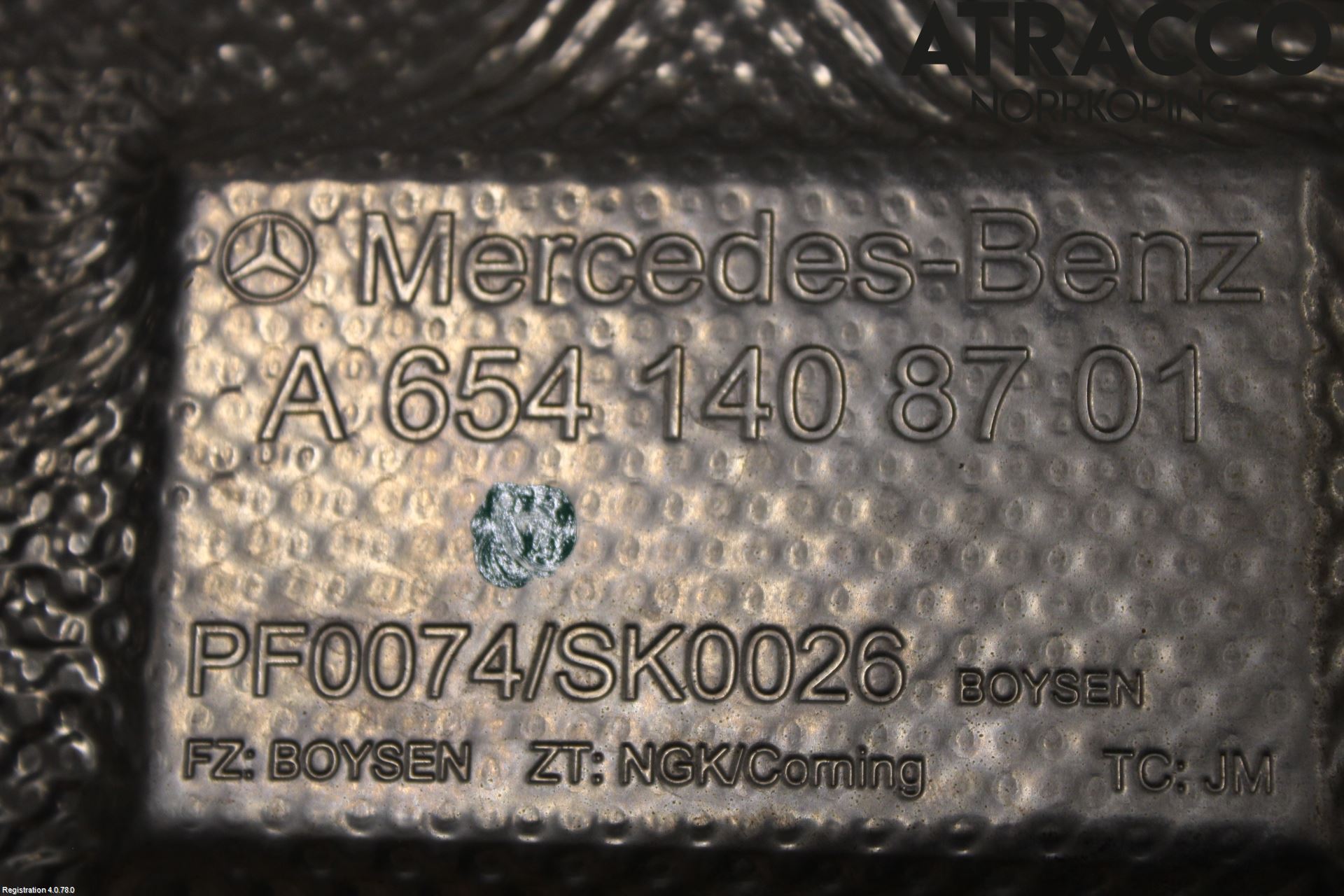 Mercedes-Benz MB A-KLASS (W177) 18- Eksos Partikketfilter