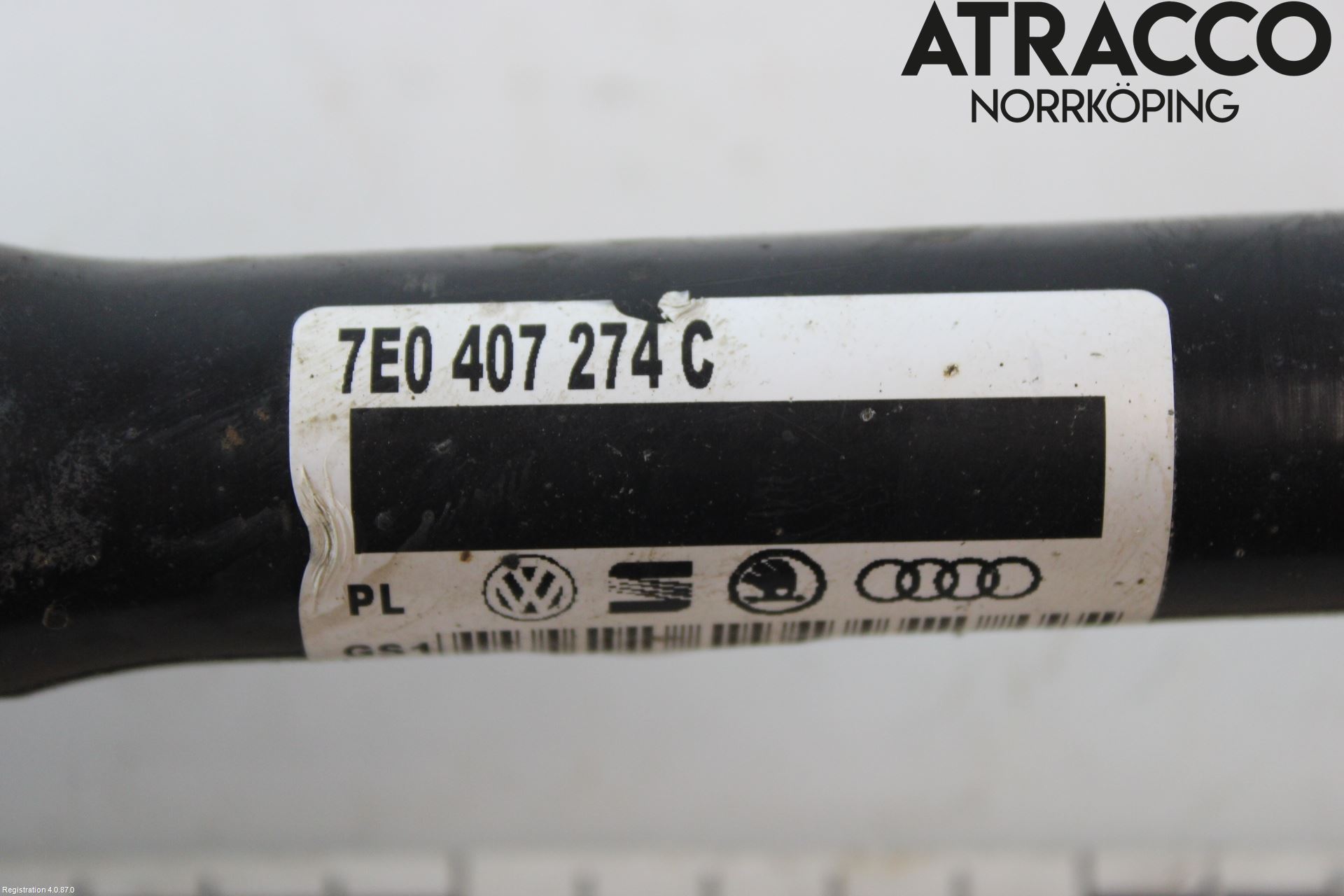 Volkswagen VW TRANSP/CARAVELLE (T6) 16-22 Drivaksel Foran Kompl Venstre