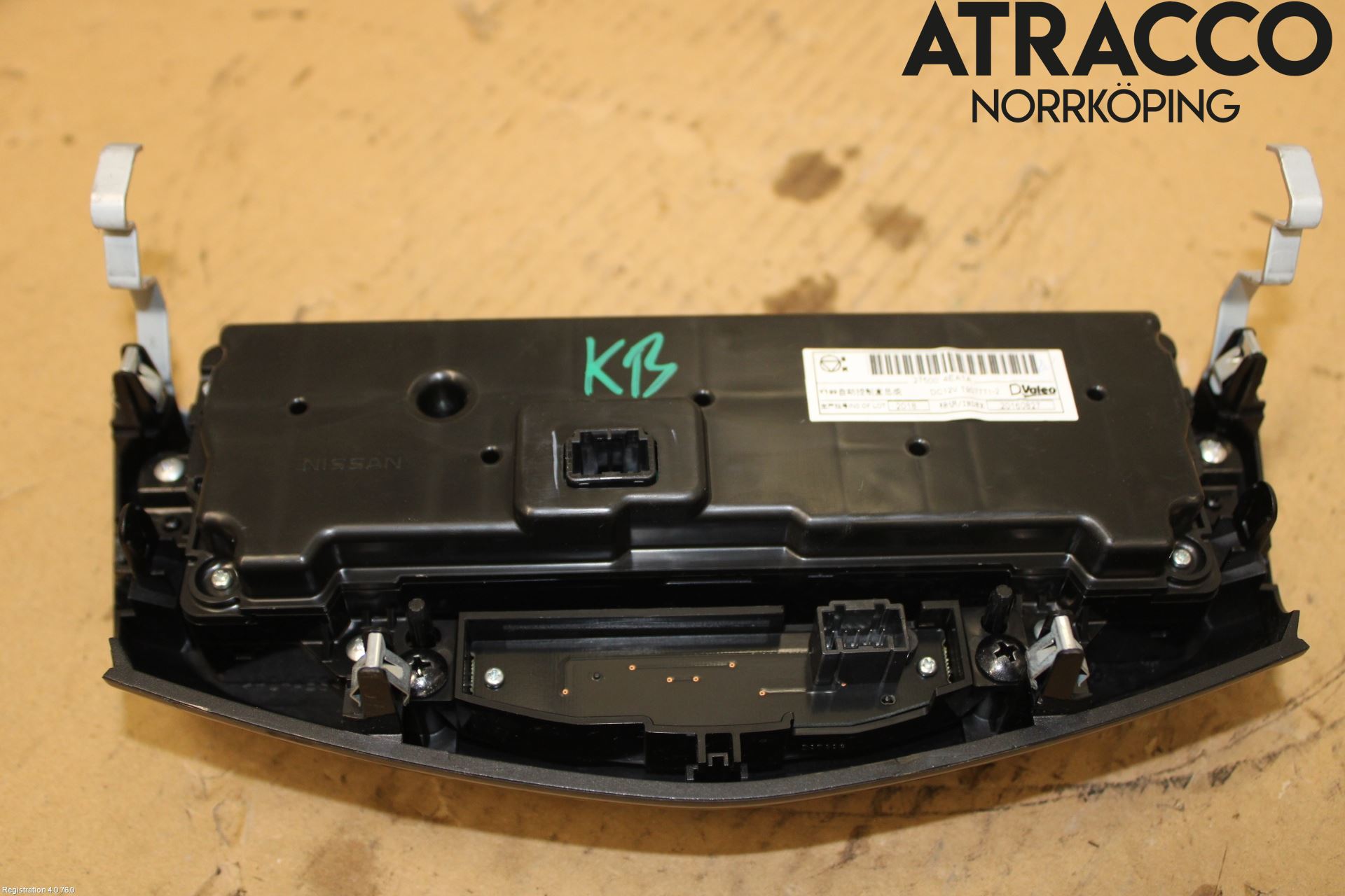 Nissan QASHQAI 14-17 Varmeapparat Panel(Regulering)