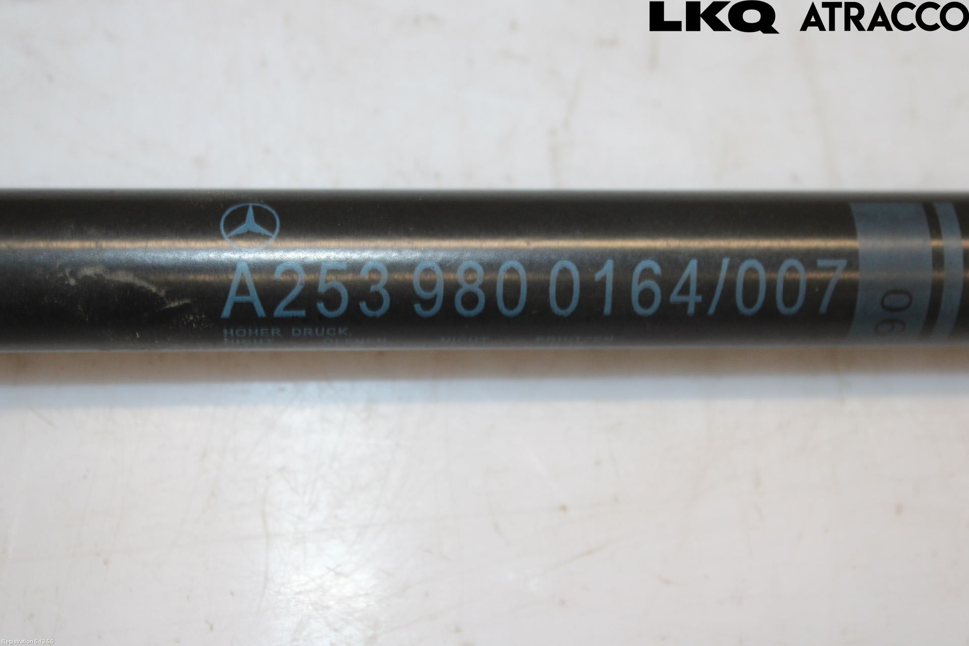 Mercedes-Benz MB GLC-KLASS (X253/C253) 15-22 Bakluke Demper-Gassfjær