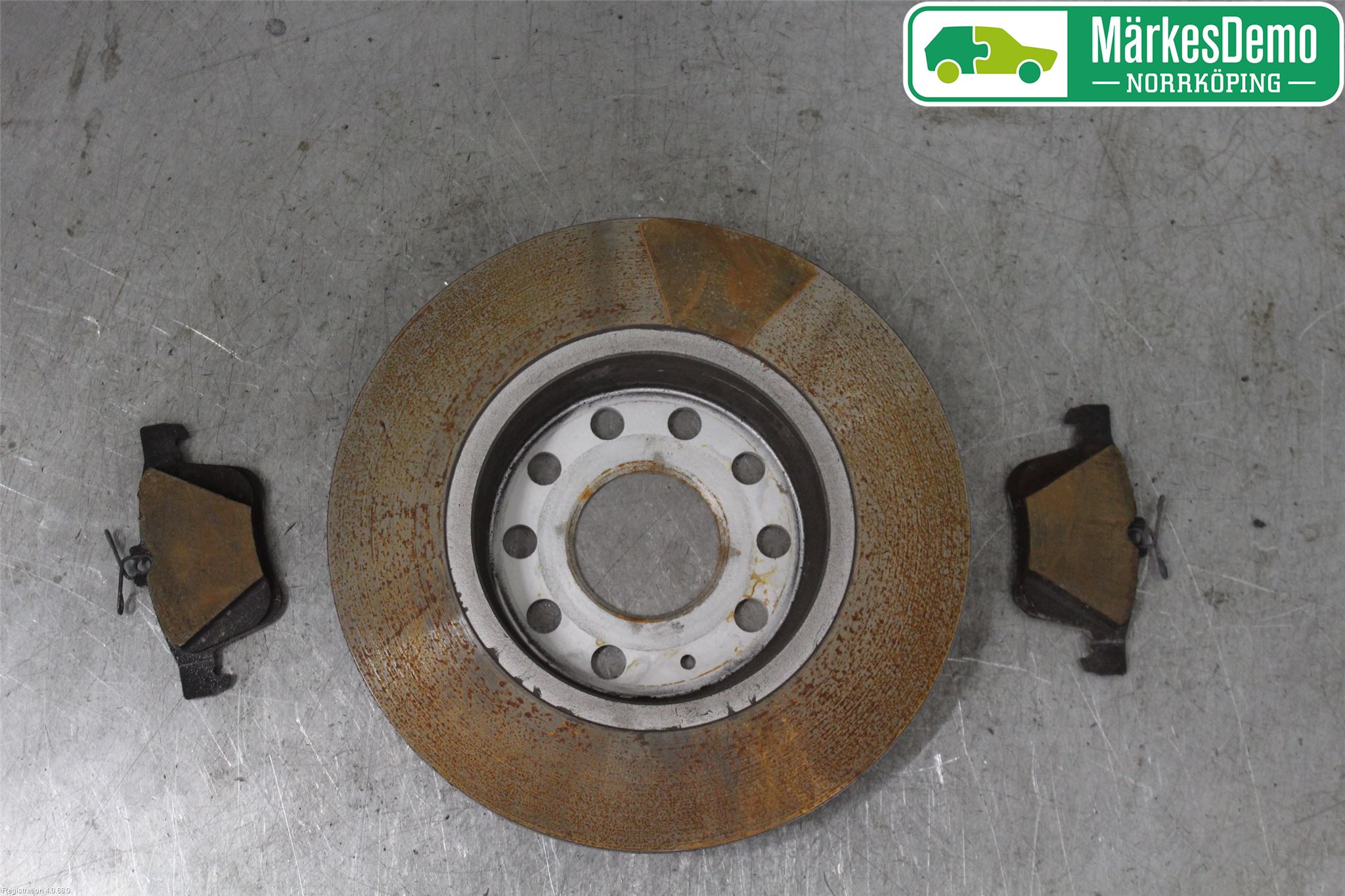 Volkswagen VW GOLF / E-GOLF VII 13-20 Bremseskive Bak