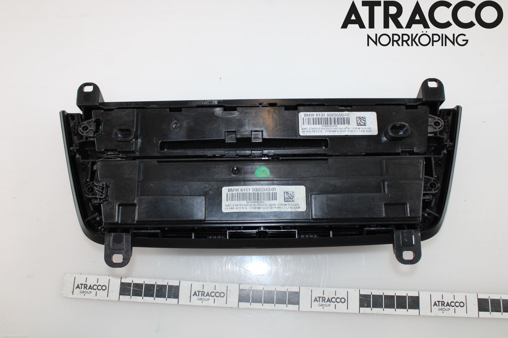 BMW 3 GT F34 13-19 Varmeapparat Panel(Regulering)